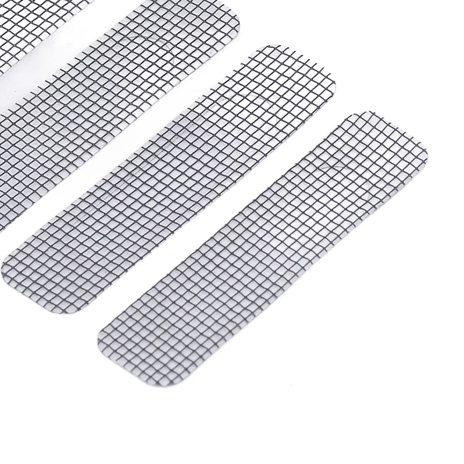 20PCS Window Screen Repair Patches Stainless Steel Self Adhesive Covering Mesh view 14