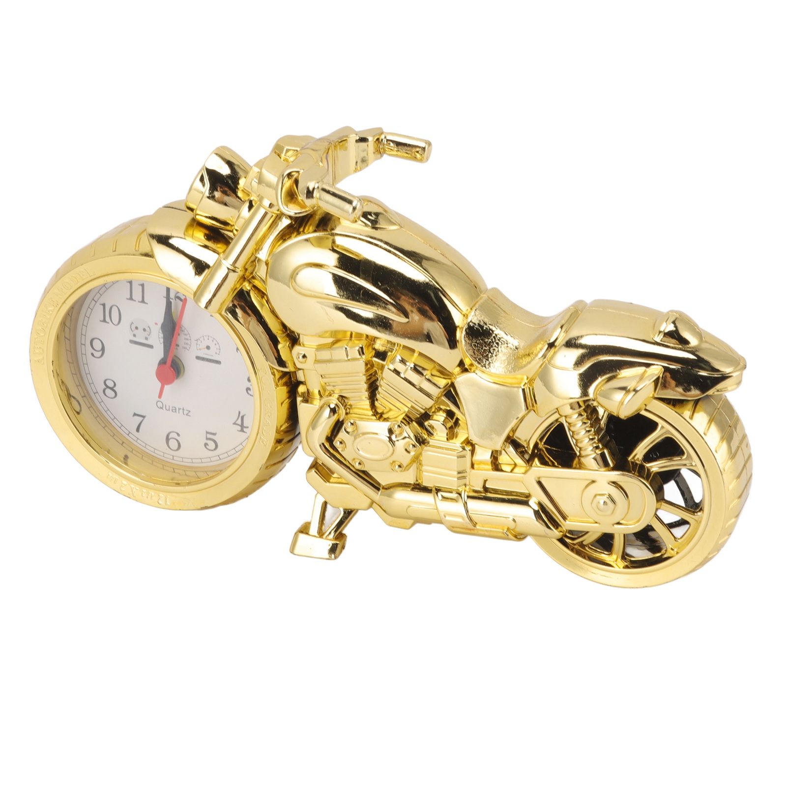 Motorcycle Alarm Clock Ingenious Vintage Simulation Motorcycle Model Alarm view 3