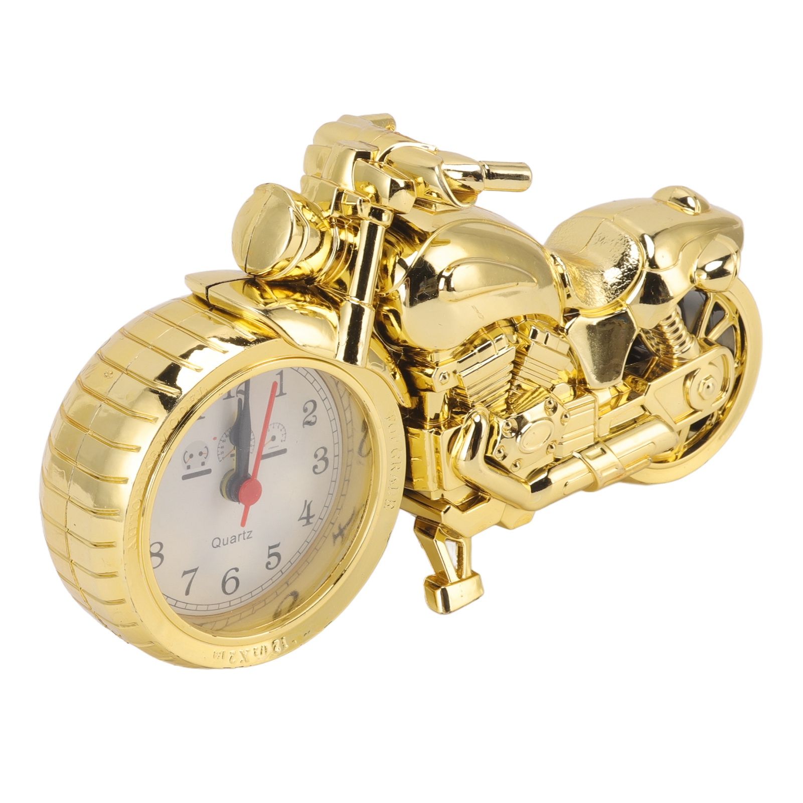 Motorcycle Alarm Clock Ingenious Vintage Simulation Motorcycle Model Alarm view 6