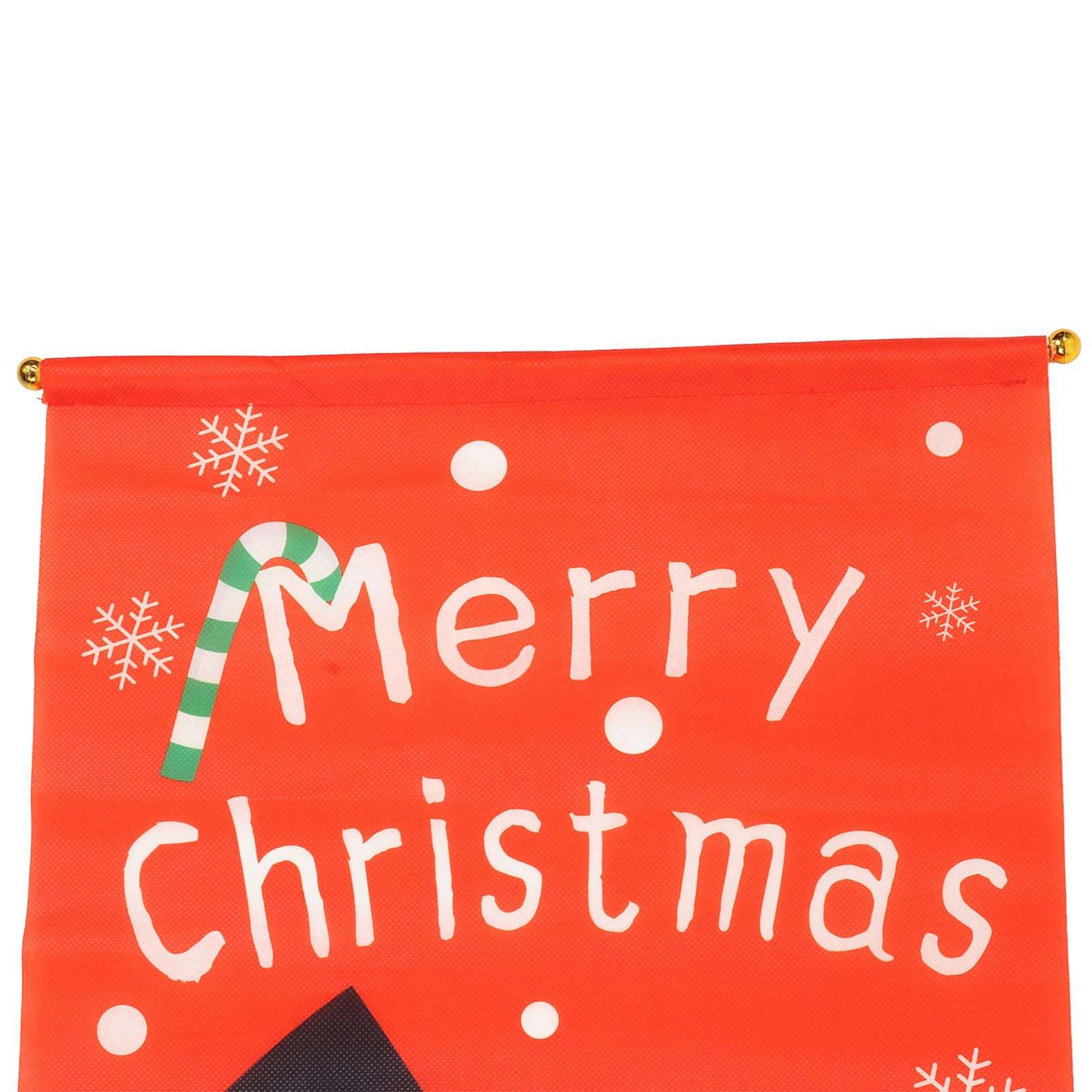 Christmas Snowman Hanging Flag Christmas Decorative Banner Landscape Wall view 13