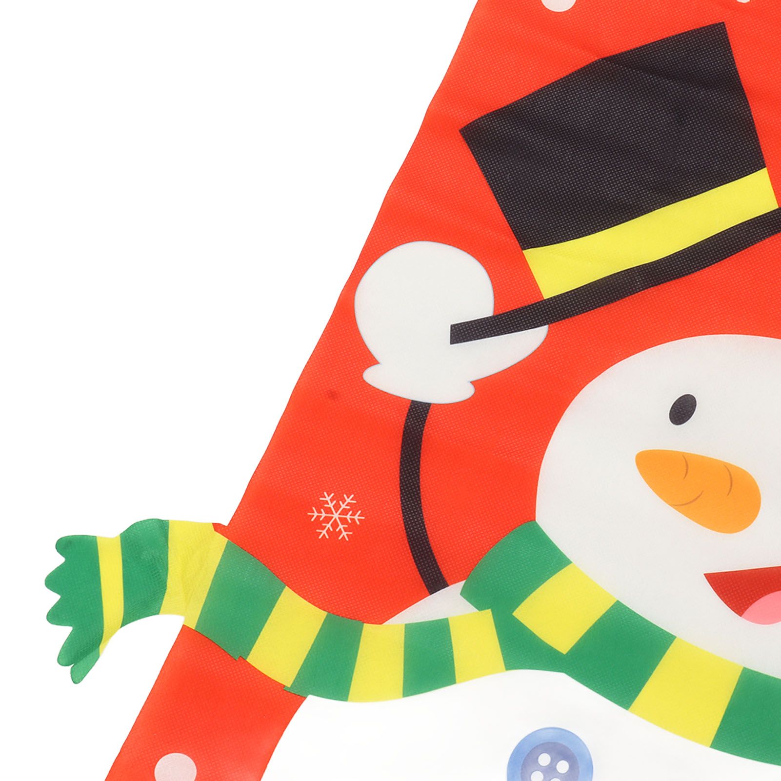 Christmas Snowman Hanging Flag Christmas Decorative Banner Landscape Wall view 14