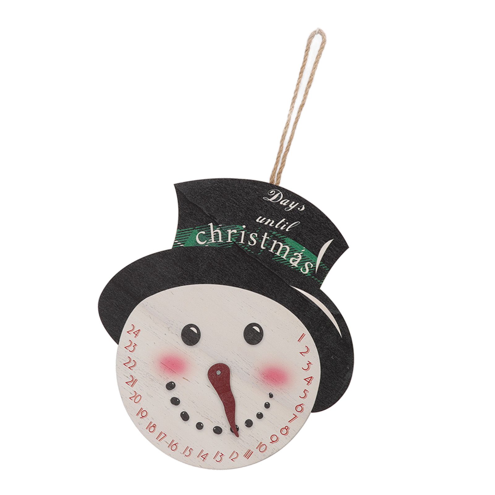 Christmas Day Sign Puppet Man Style 4mm Thickness Lightweight Easy Hanging view 7