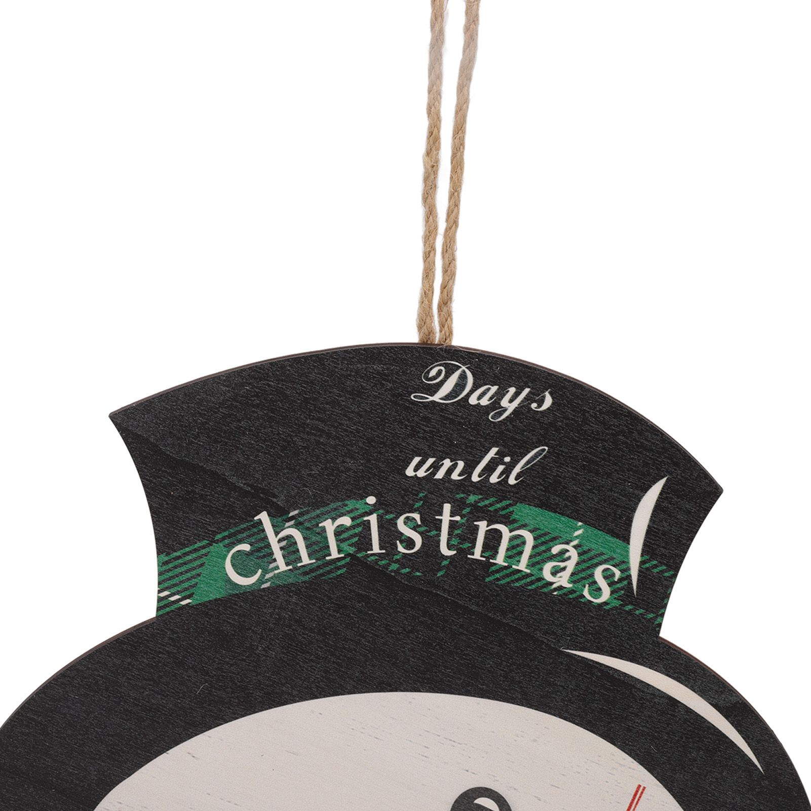 Christmas Day Sign Puppet Man Style 4mm Thickness Lightweight Easy Hanging view 14