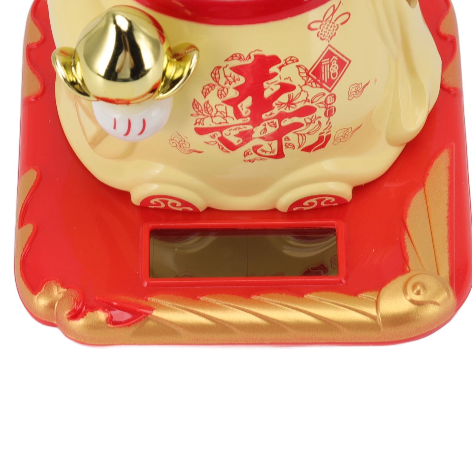 Lucky Waving Cat Light Induction Plastic Chinese Welcome Cat Ornament for Home view 15