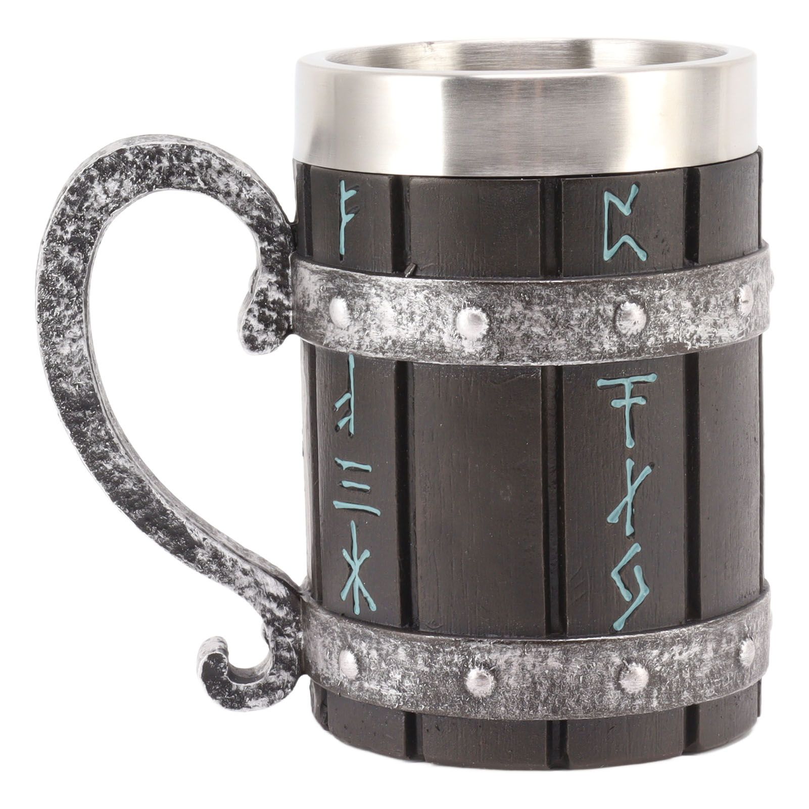 Large Beer Mug Decorative Printing High Temperature Resistance Stainless Steel