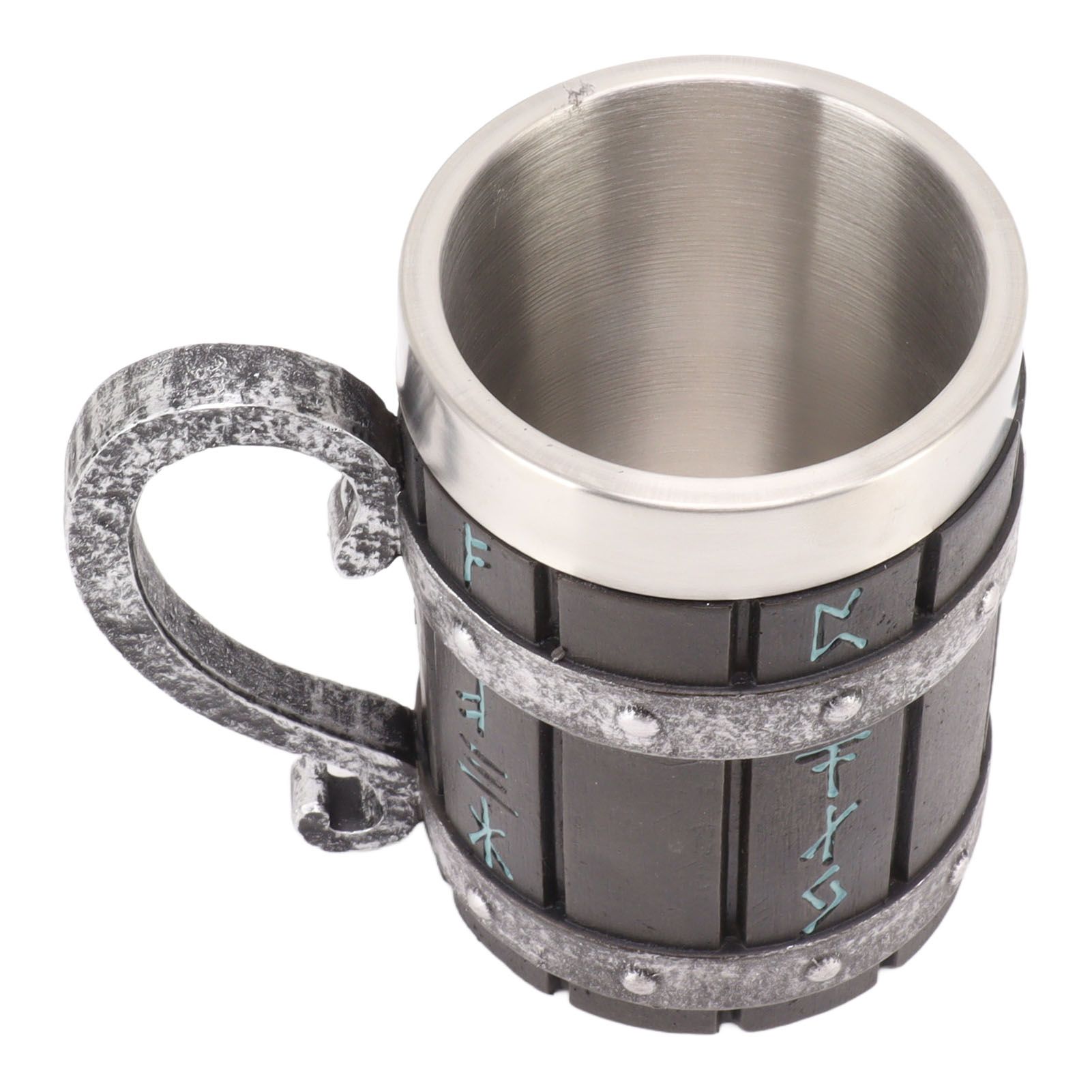 Large Beer Mug Decorative Printing High Temperature Resistance Stainless Steel view 3