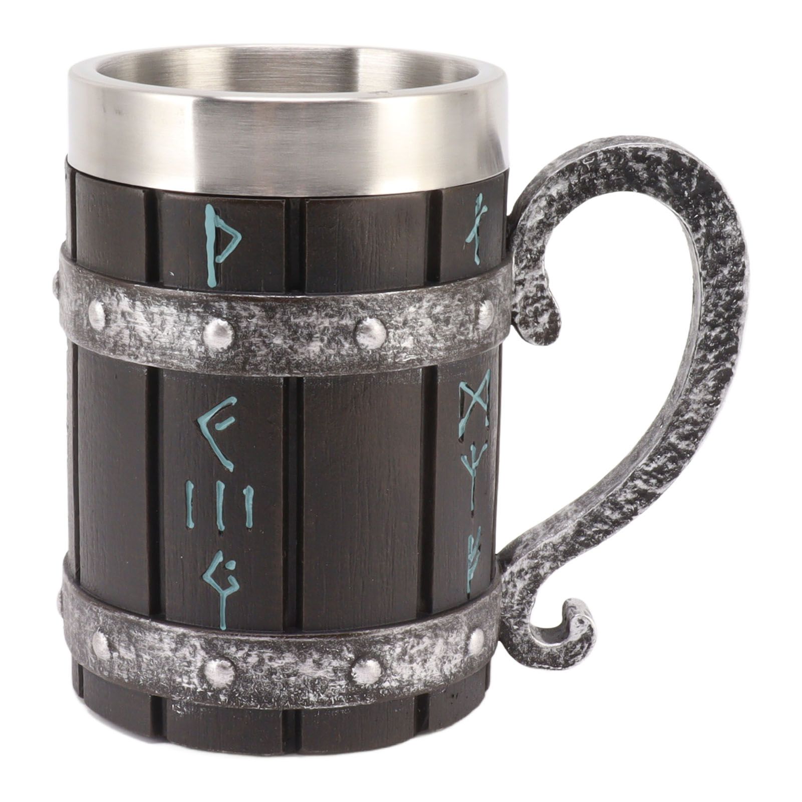 Large Beer Mug Decorative Printing High Temperature Resistance Stainless Steel view 6