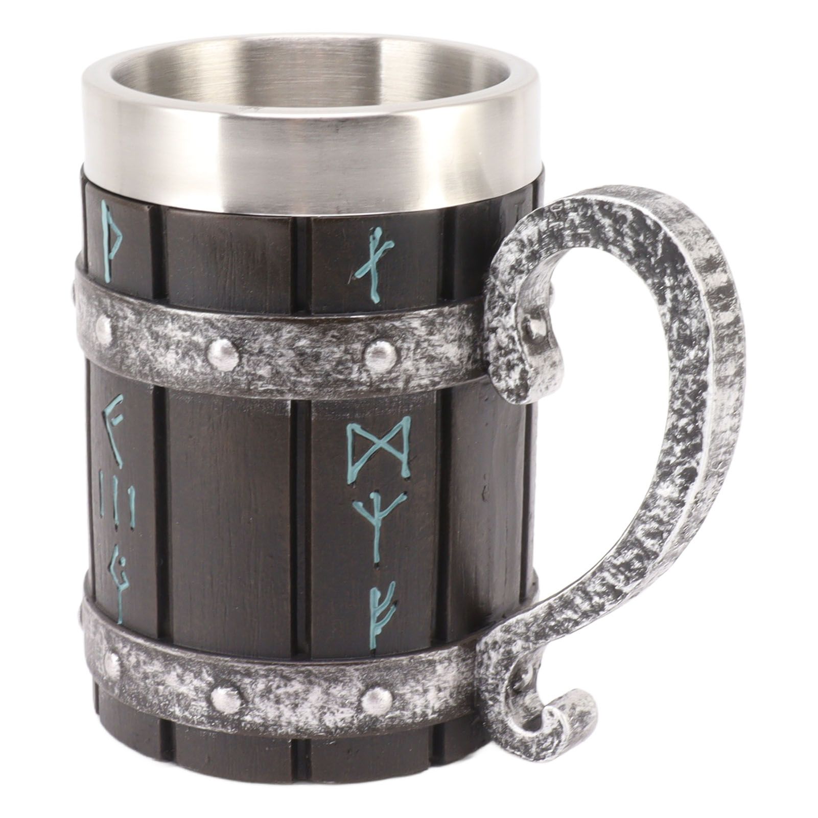 Large Beer Mug Decorative Printing High Temperature Resistance Stainless Steel view 8