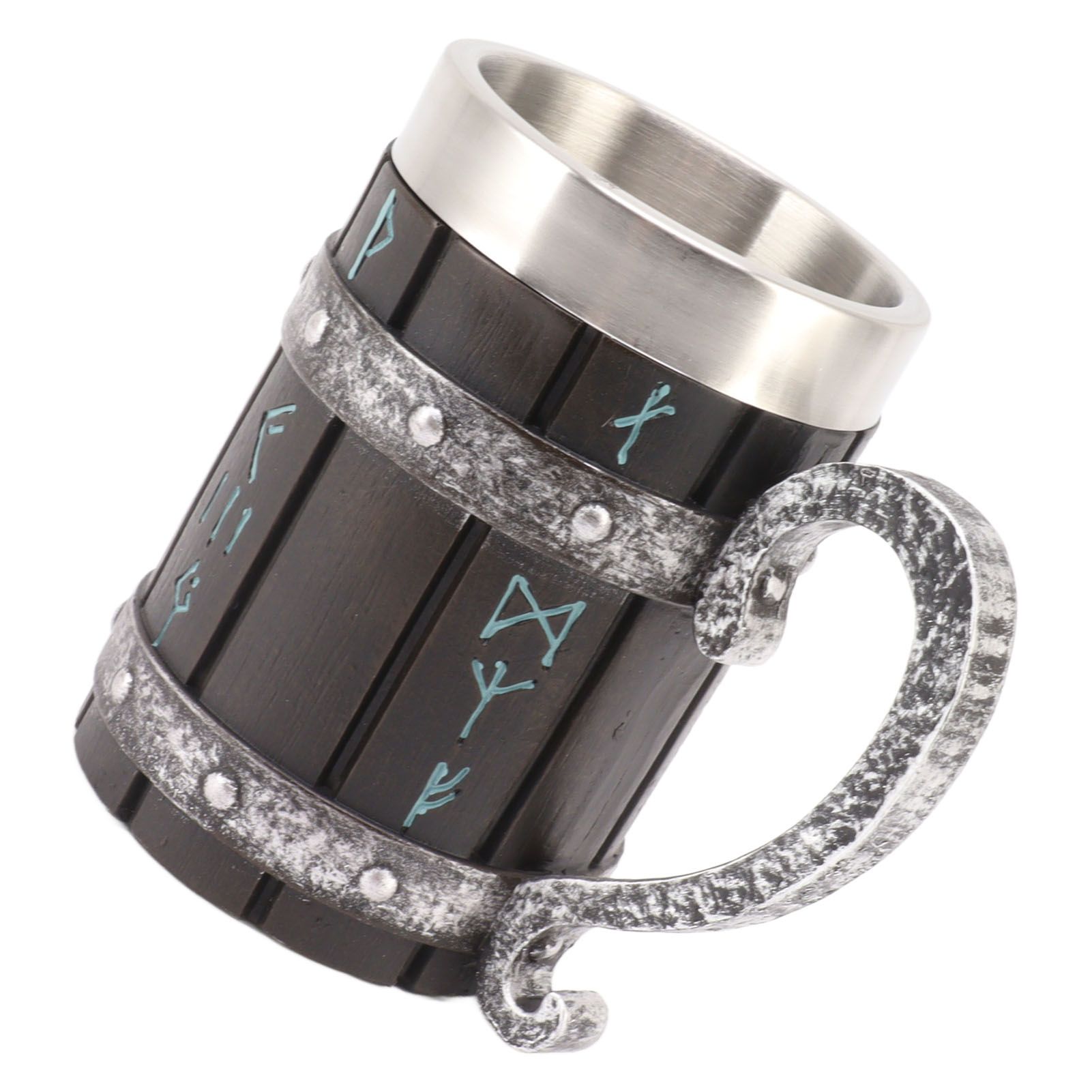 Large Beer Mug Decorative Printing High Temperature Resistance Stainless Steel view 9