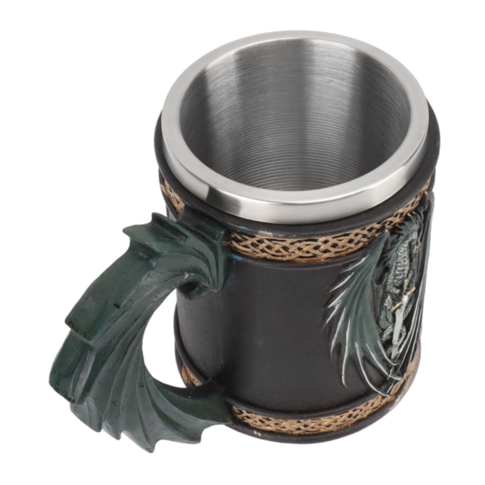 Stainless Steel Mug Innovative Dragon Pirate Retro Style Large Capacity Beer view 3