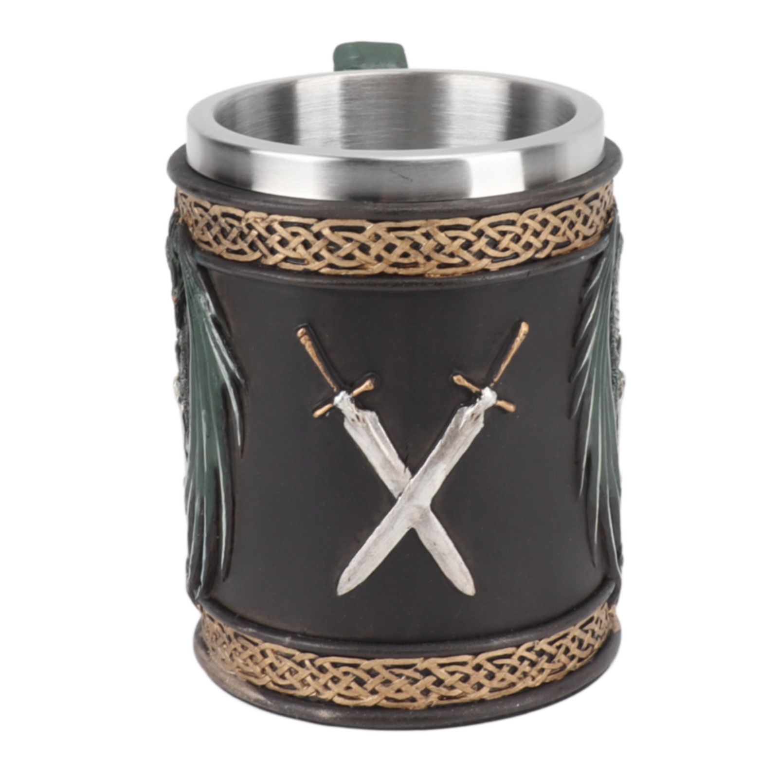 Stainless Steel Mug Innovative Dragon Pirate Retro Style Large Capacity Beer view 5