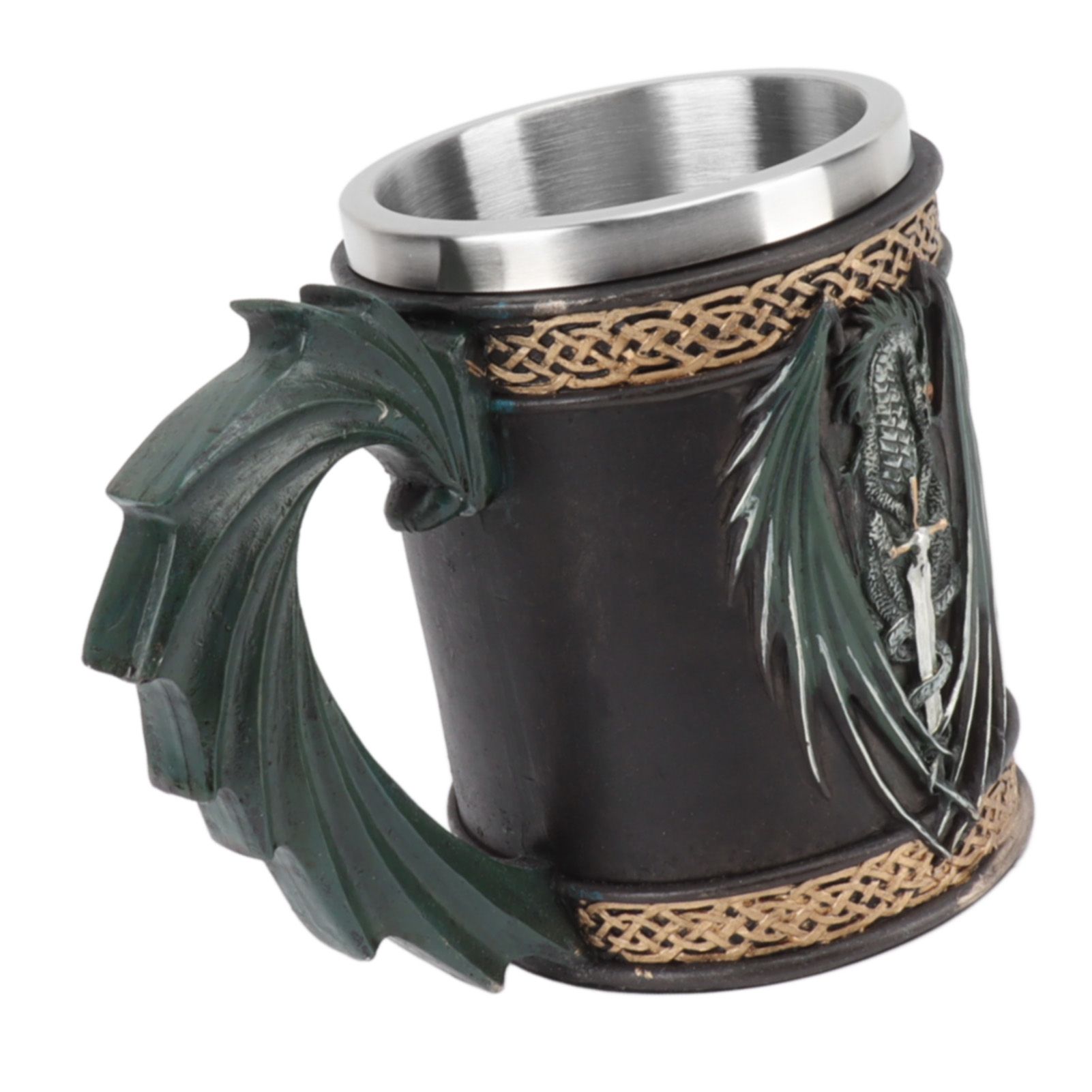 Stainless Steel Mug Innovative Dragon Pirate Retro Style Large Capacity Beer view 7