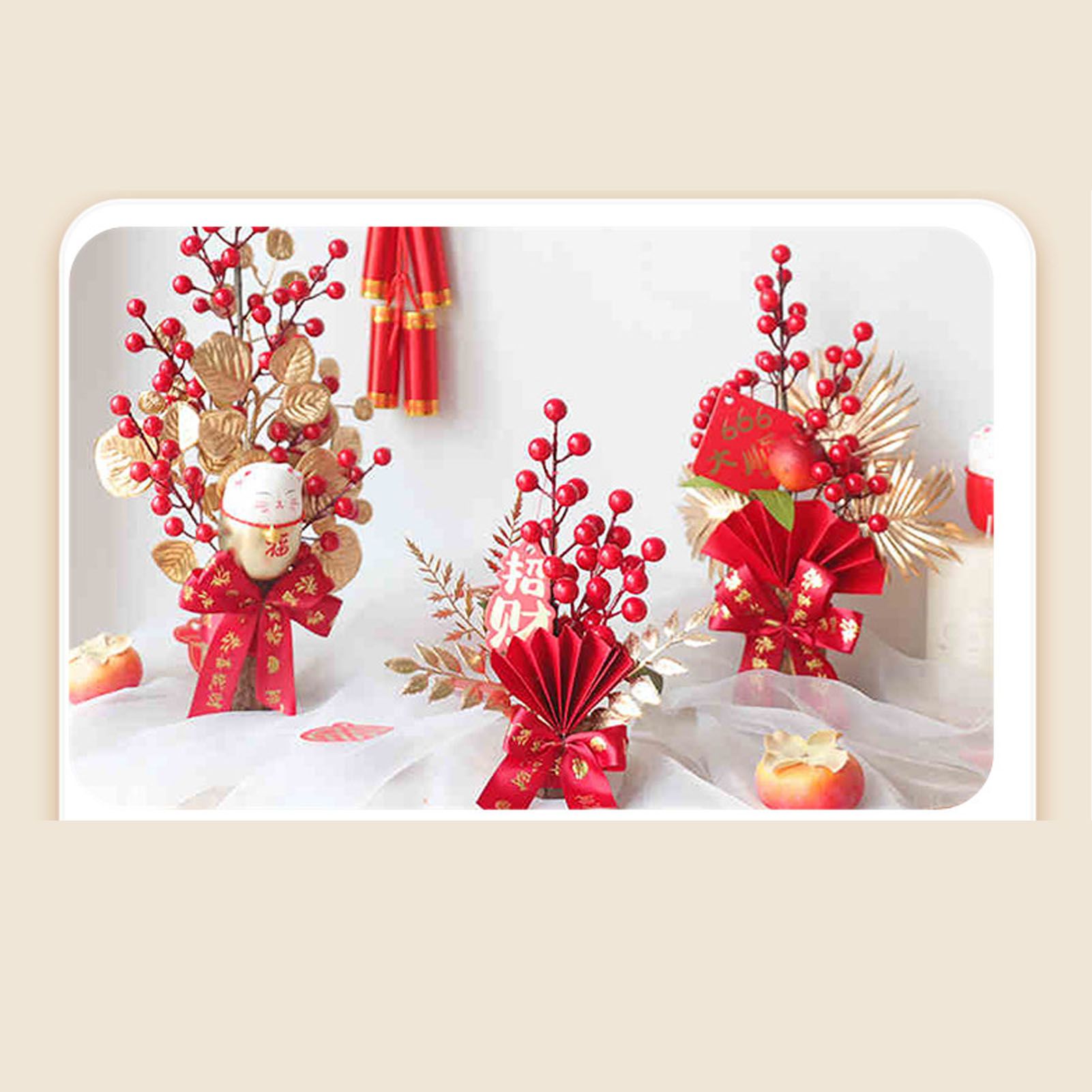 Table Lucky Tree Decoration Lifelike Exquisite Fortune Tree Ornament with view 10