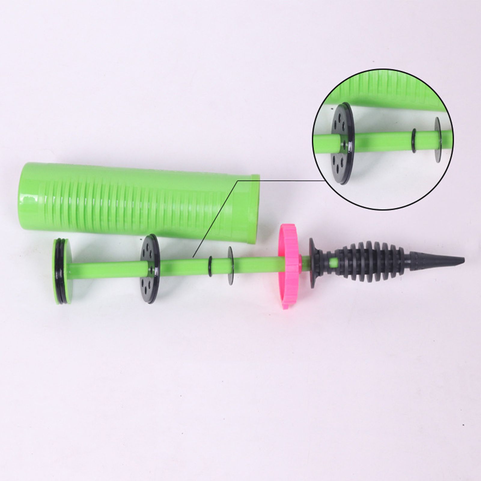 2pcs Balloons Inflator Large Air Output Labor Saving Portable Balloons Hand view 12