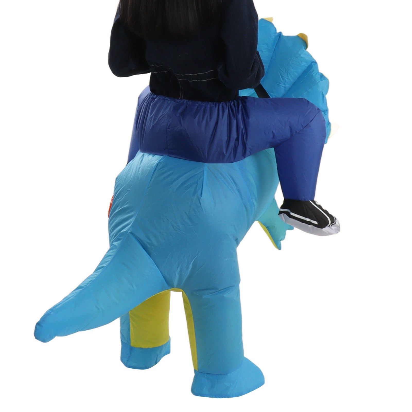 Inflatable Dinosaur Costume Halloween Cosplay Costume Party Riding Triangle view 9