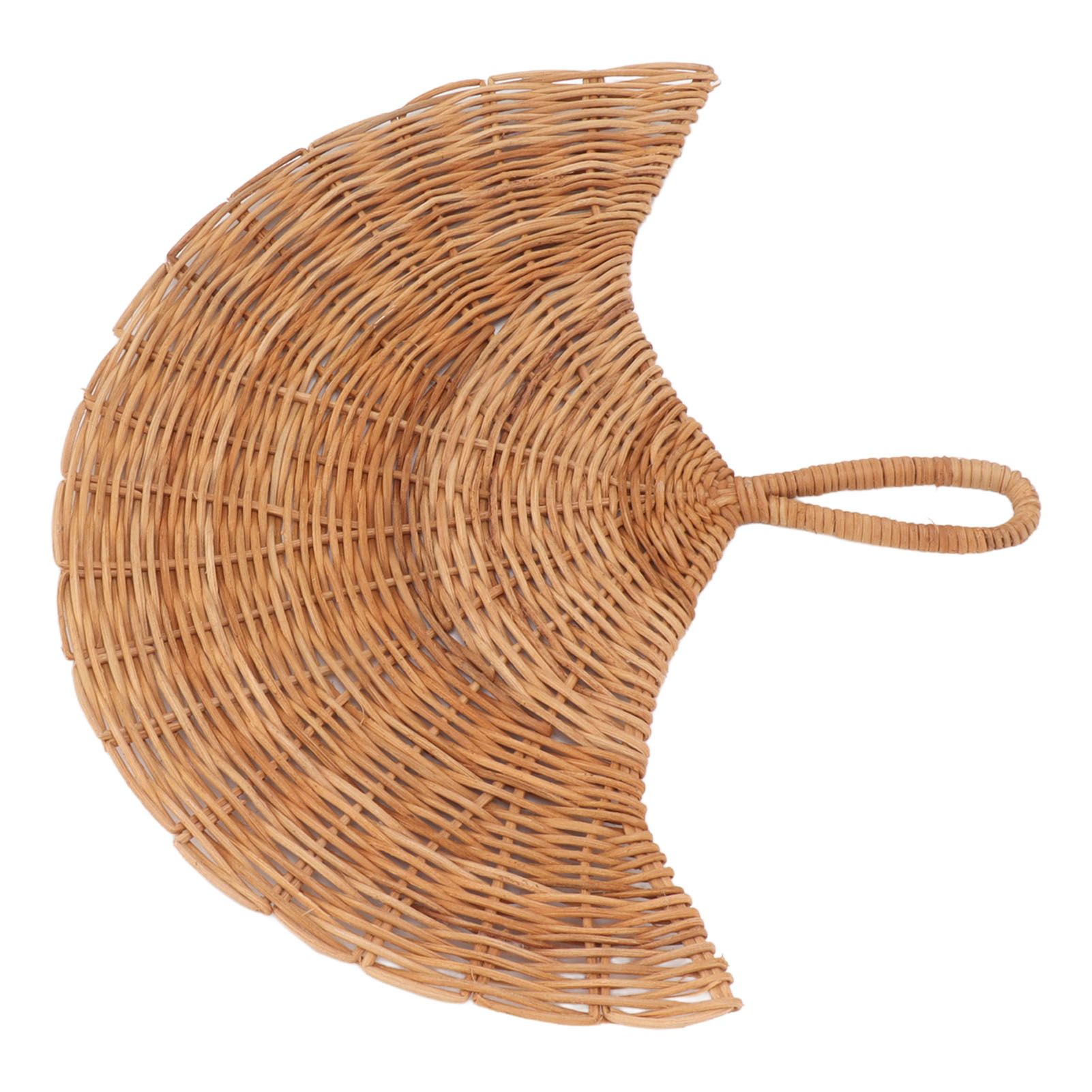 Rattan Fan Wall Decoration Northern Europe Style Woven Hanging Rattan Wall view 2