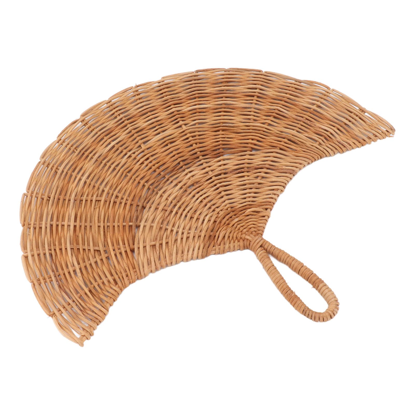 Rattan Fan Wall Decoration Northern Europe Style Woven Hanging Rattan Wall view 3