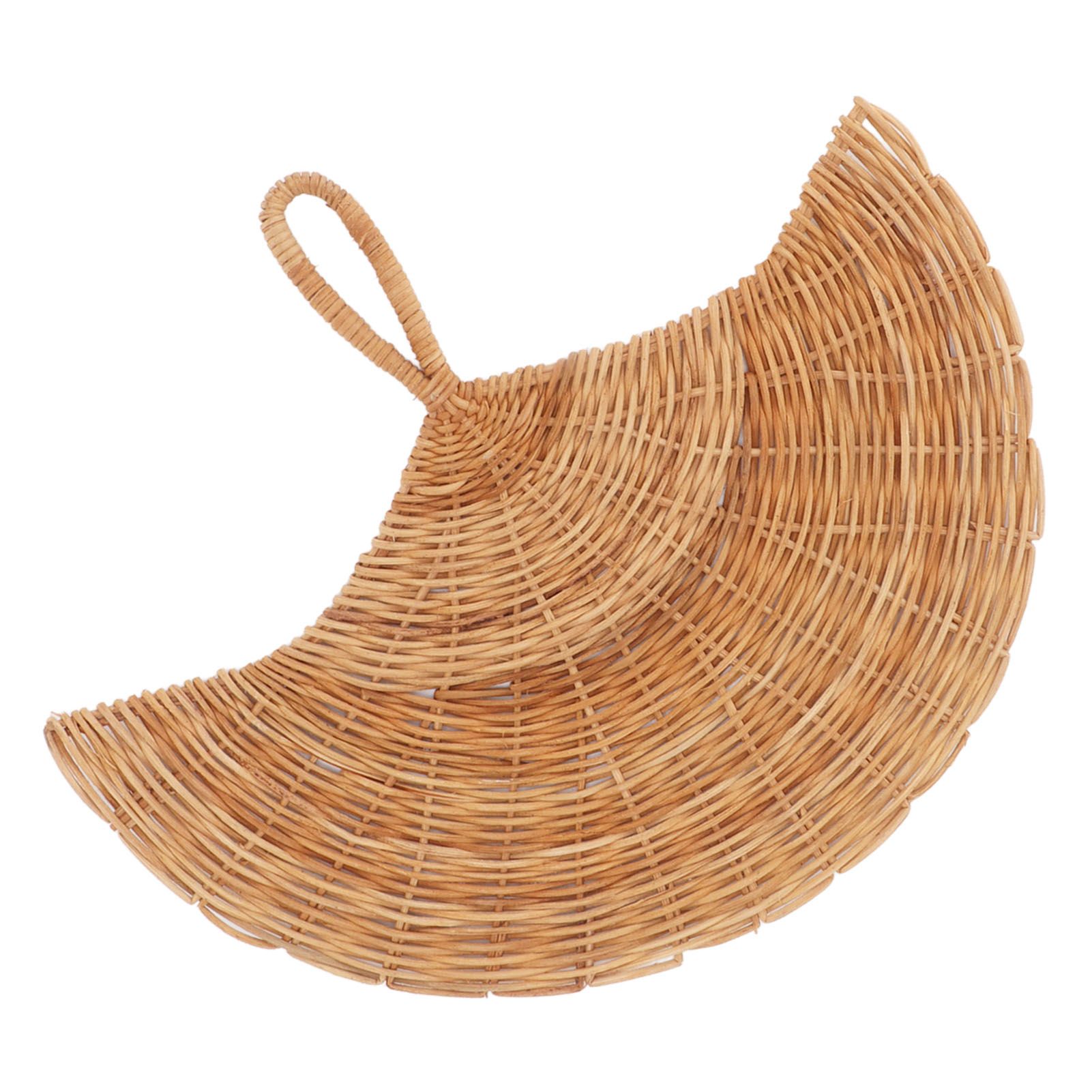 Rattan Fan Wall Decoration Northern Europe Style Woven Hanging Rattan Wall view 4