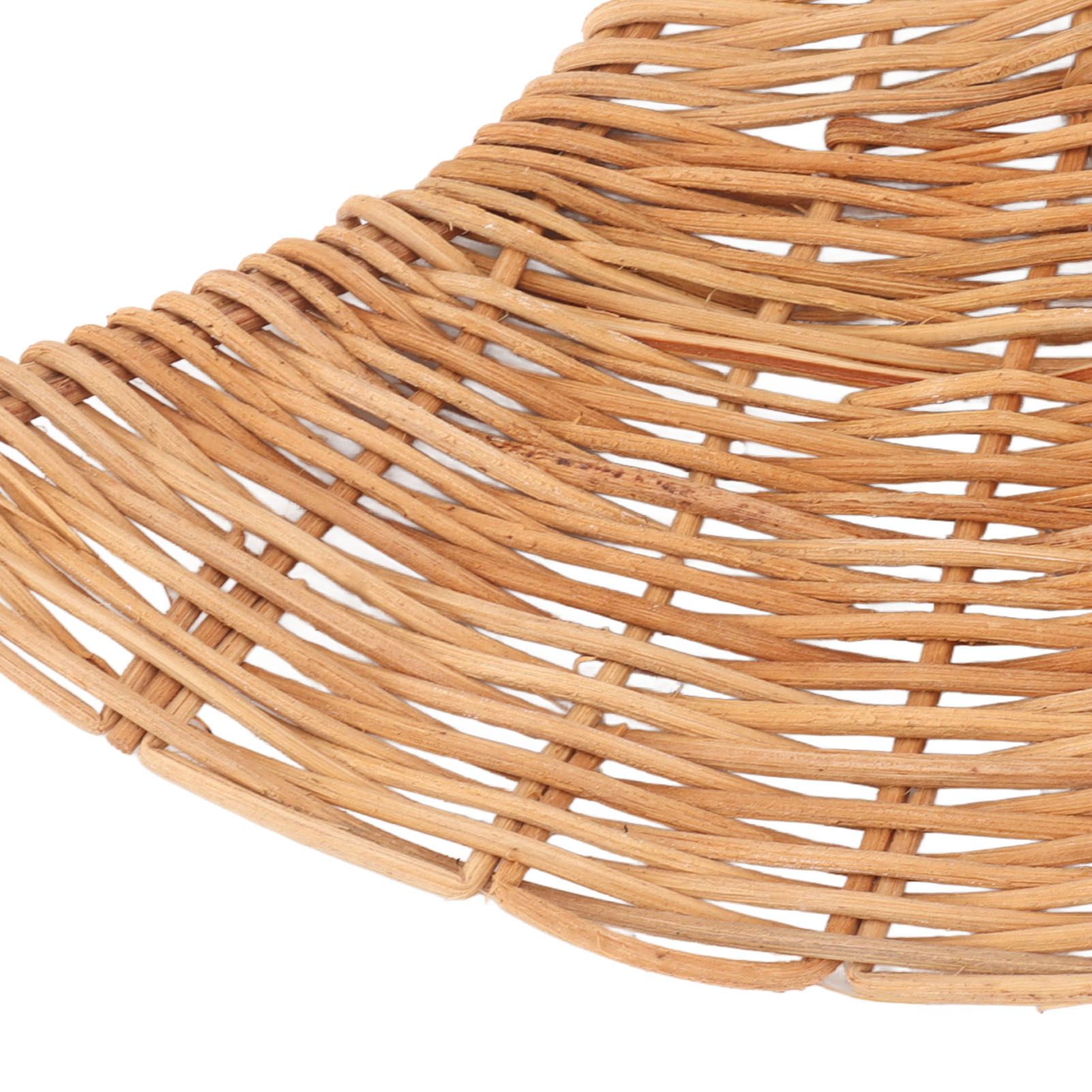 Rattan Fan Wall Decoration Northern Europe Style Woven Hanging Rattan Wall view 14