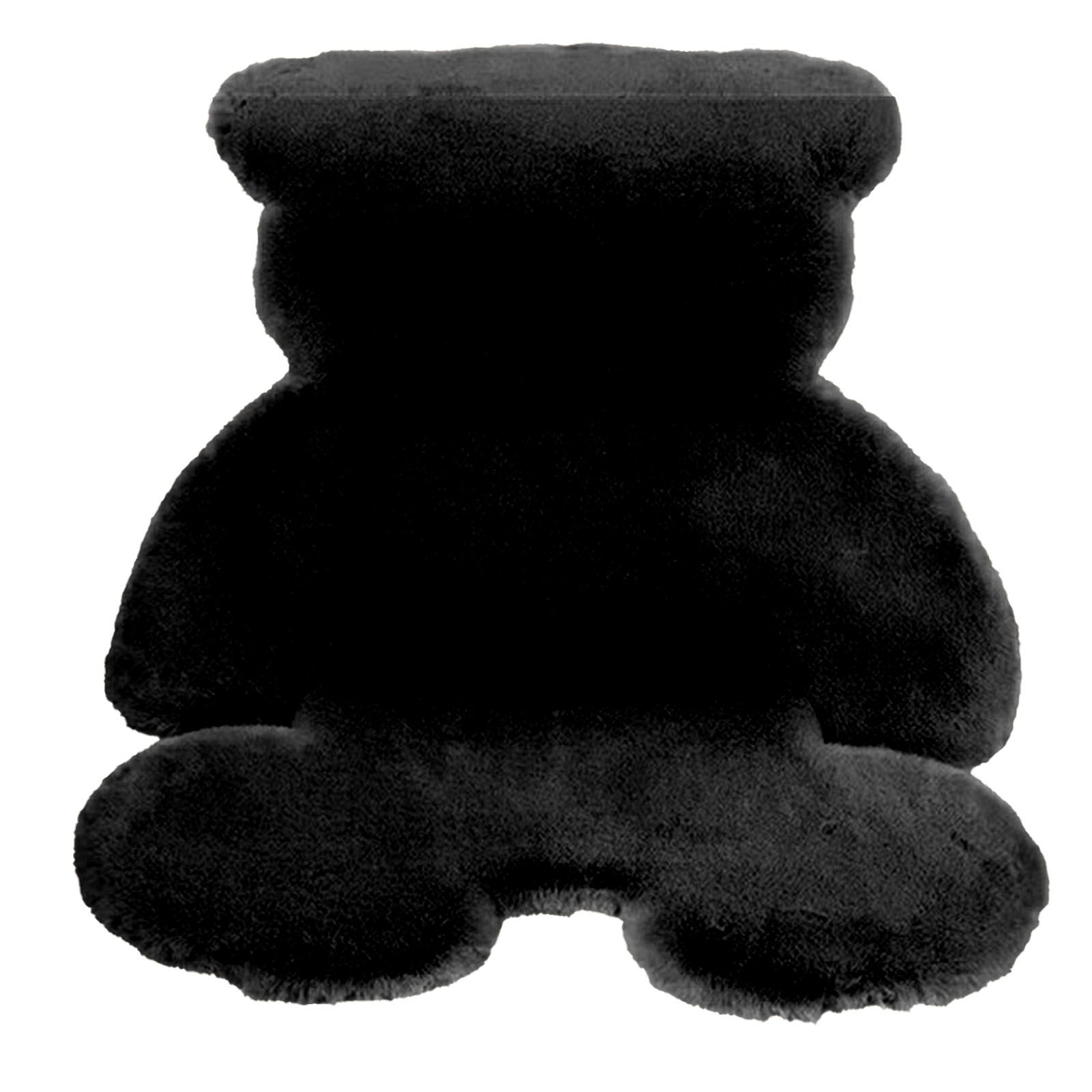 Cute Bedroom Rug Soft Bear Shaped Shaggy Floor Mat for Kids Teen Girls Room