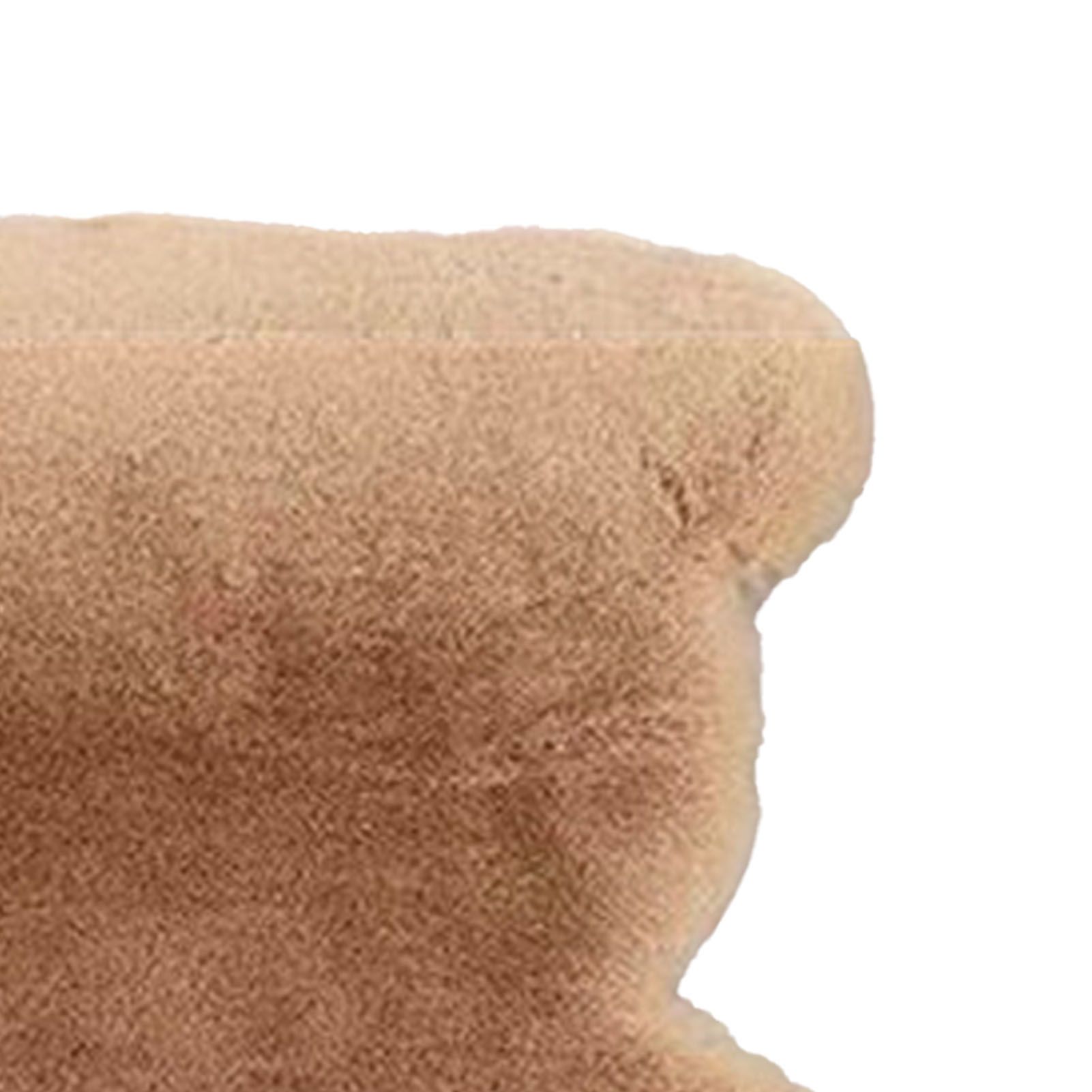 Cute Bedroom Rug Soft Bear Shaped Shaggy Floor Mat for Kids Teen Girls Room view 7