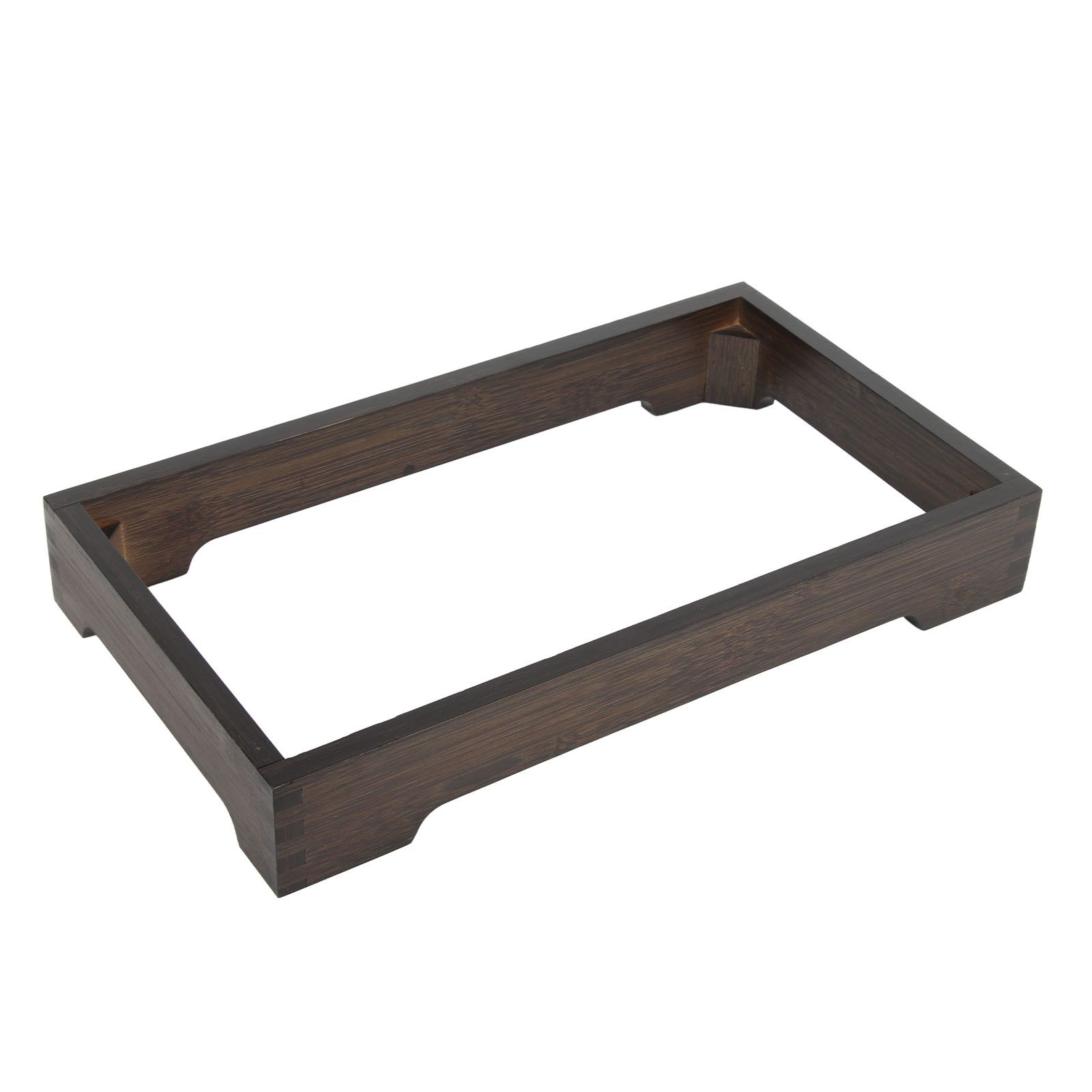 Induction Cooker Wood Frame Minimalist Stable Embedded Electric Tea Stove Base view 9