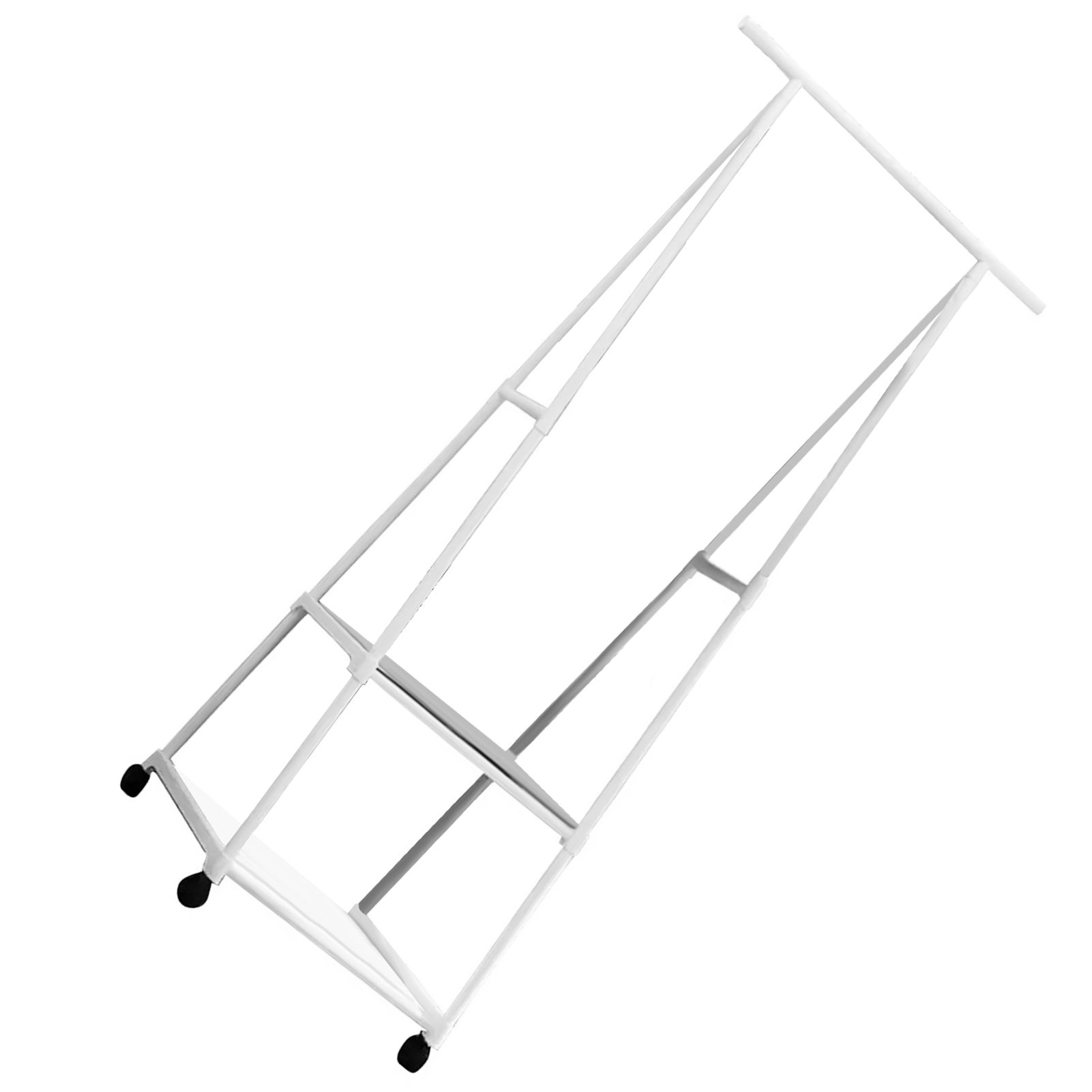 Clothing Garment Rack Multifunctional Triangular Movable Multi Layer Storage view 8