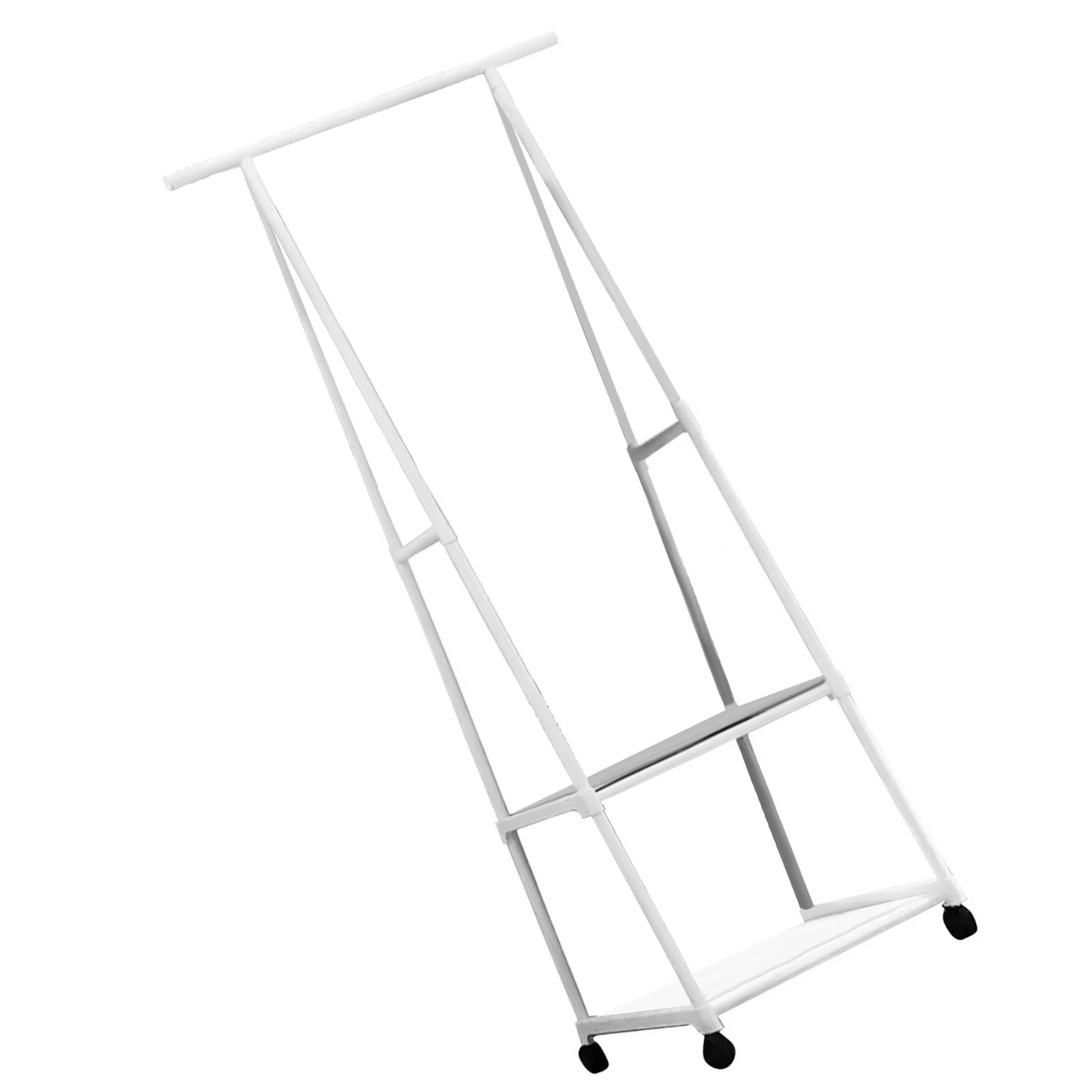 Clothing Garment Rack Multifunctional Triangular Movable Multi Layer Storage view 9