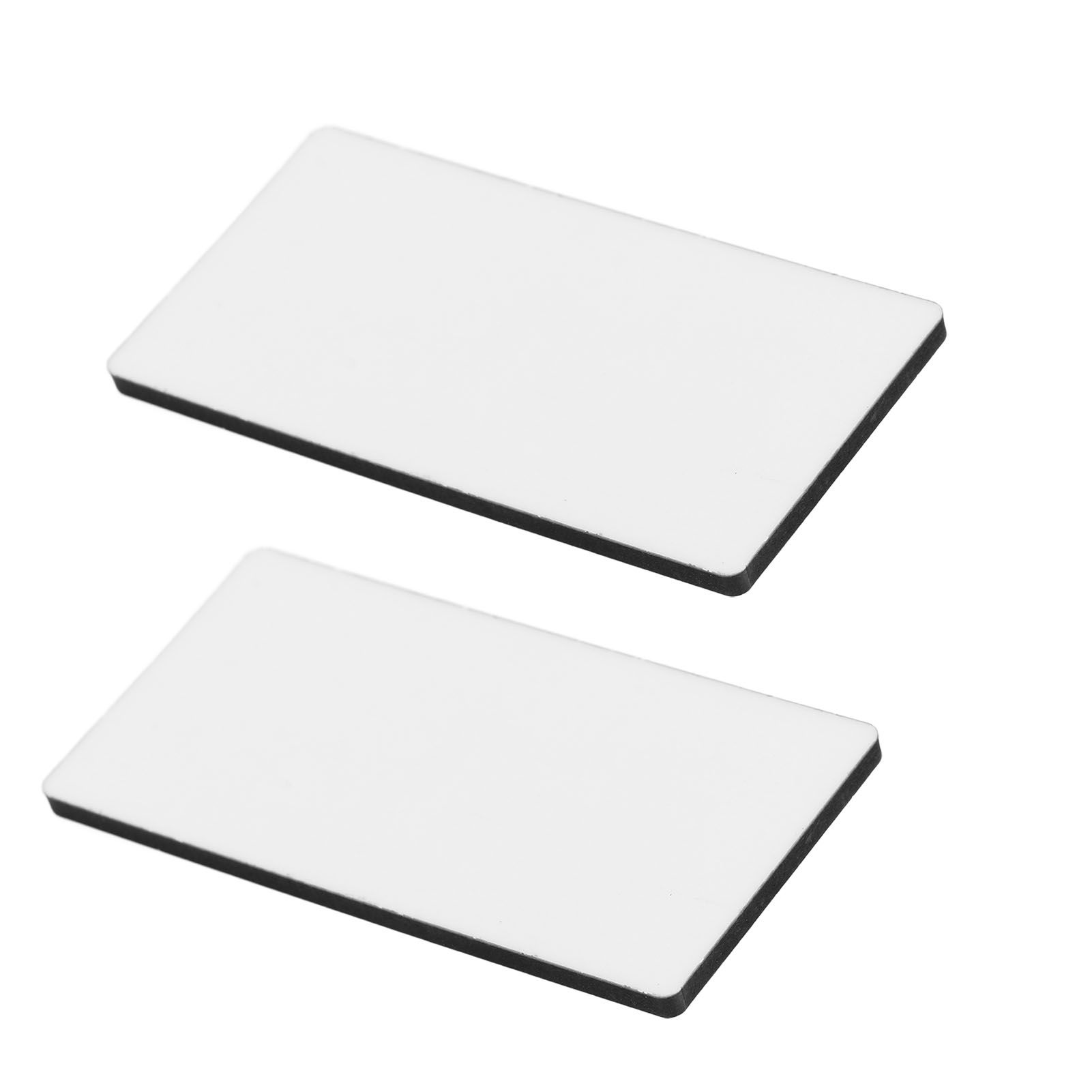 16pcs Blank Name Badges DIY Making MDF Material Rounded Corners Compact view 9