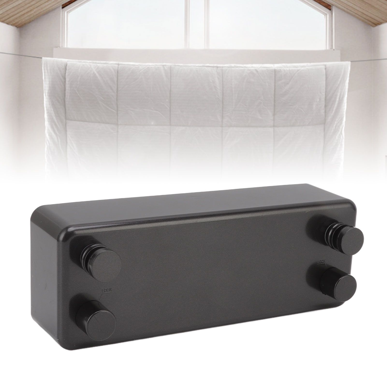 Retractable Clothesline Wall Mounted Heavy Duty Thickened Stainless Steel view 11