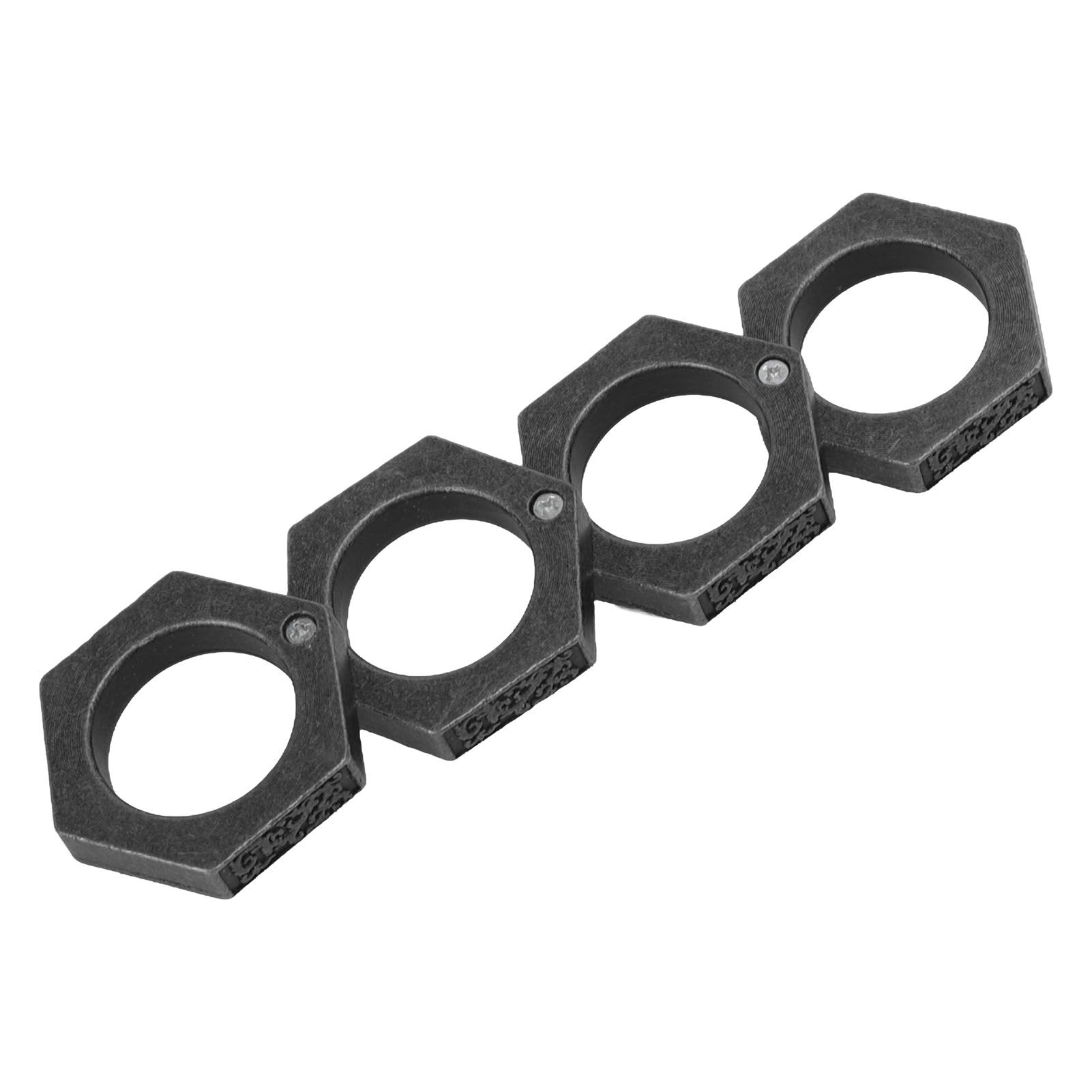 Defense Rings Aluminium Alloy Glossy Hexagonal Window Breaker for Emergency view 8
