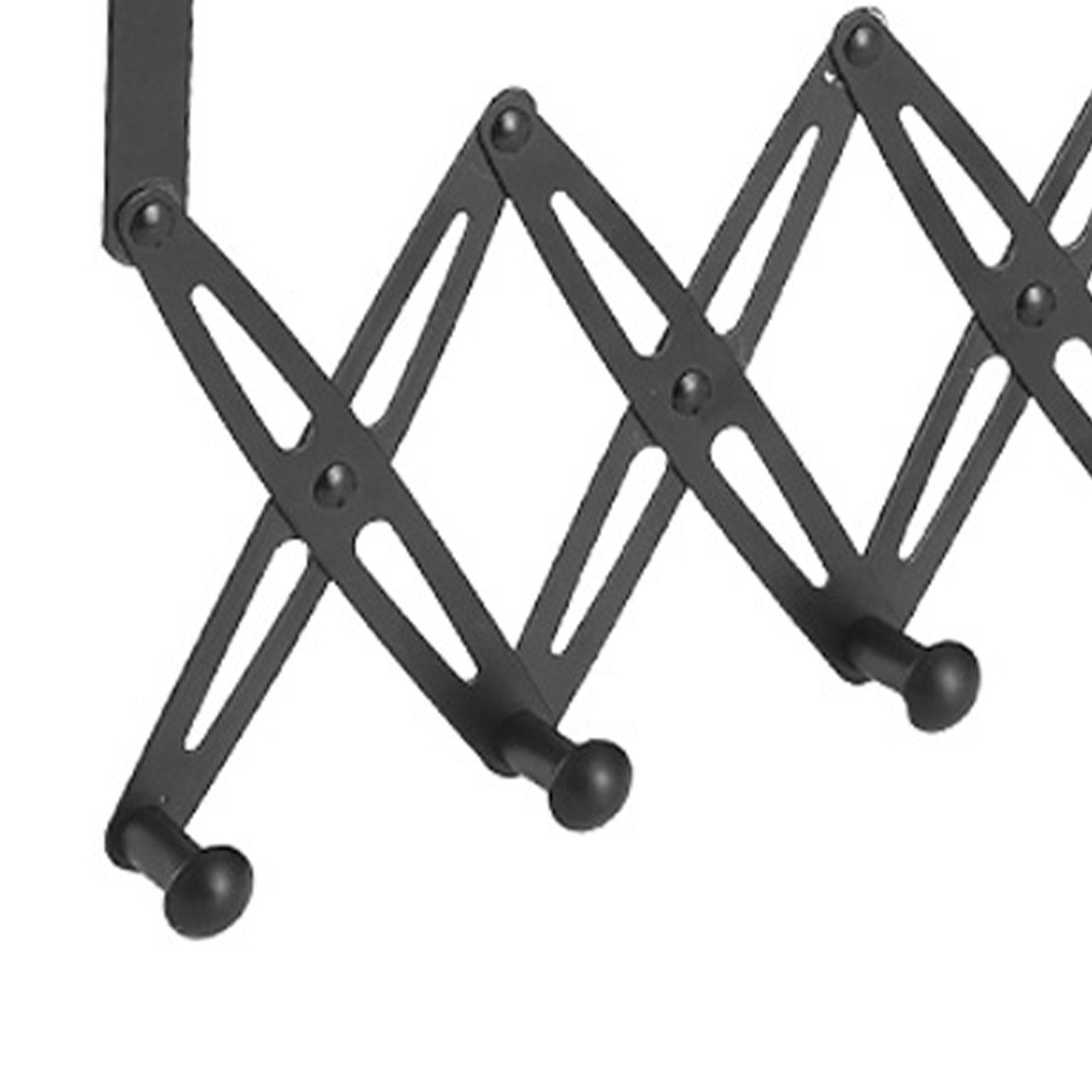 Over Door Hooks Expandable Stainless Steel Clothes Coat Rack for Bedroom view 8