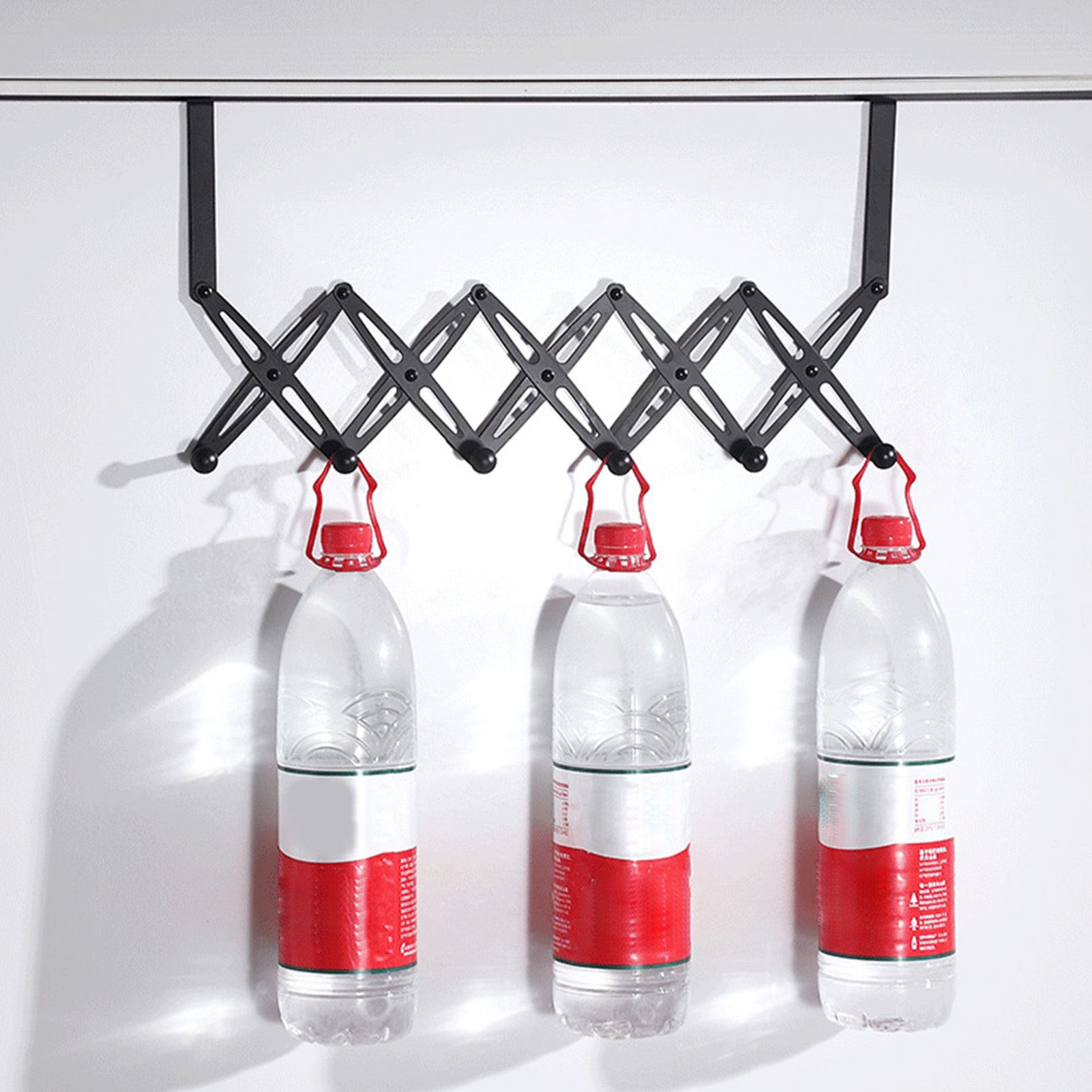 Over Door Hooks Expandable Stainless Steel Clothes Coat Rack for Bedroom view 10
