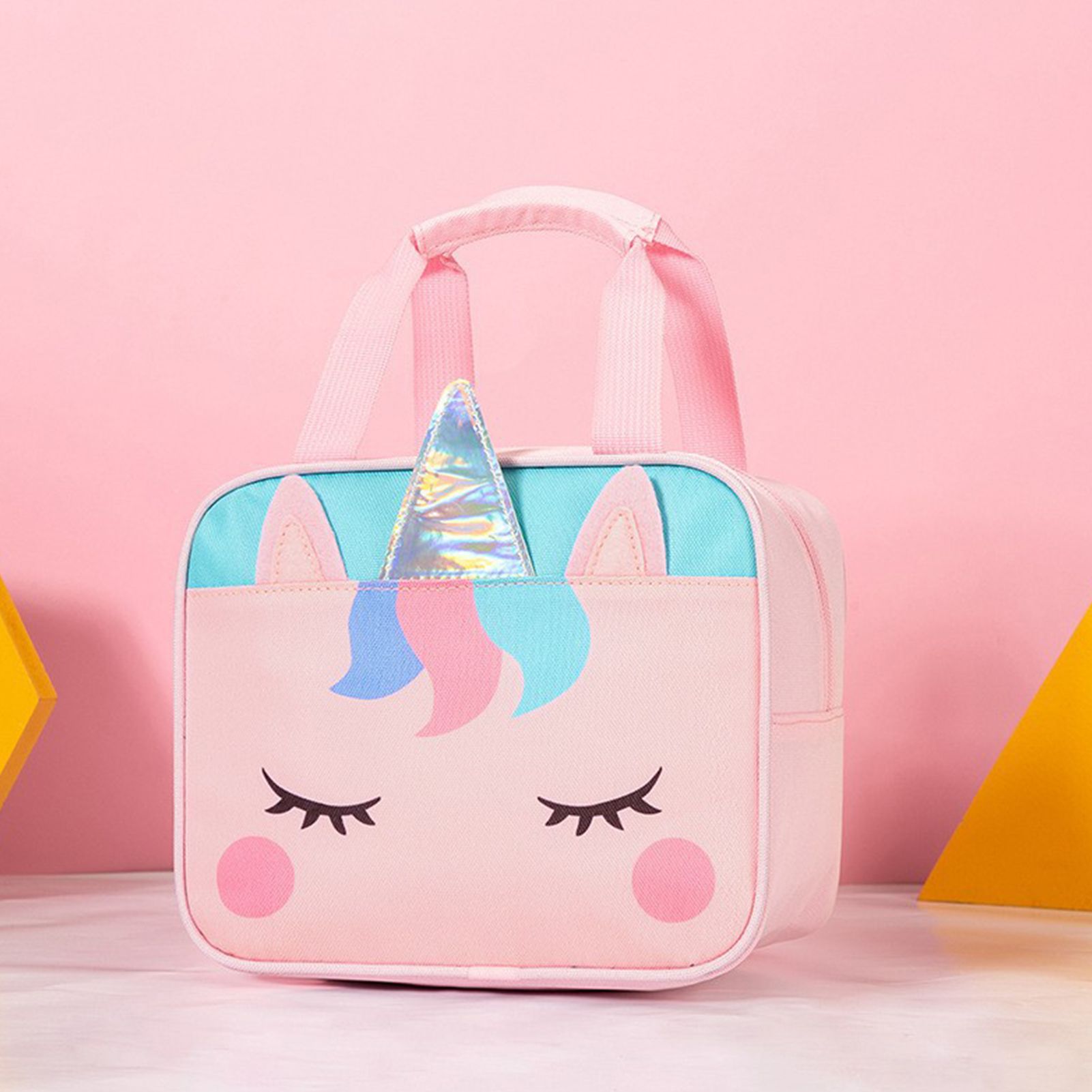 Children Lunch Bag Kindergarten Students Cartoon Portable Insulated Thermal view 6