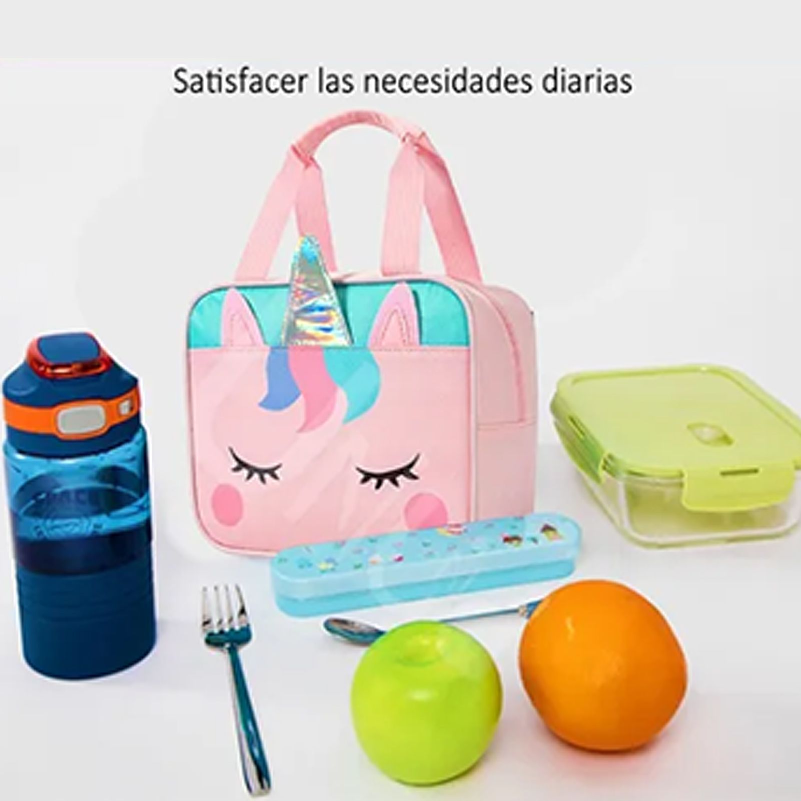 Children Lunch Bag Kindergarten Students Cartoon Portable Insulated Thermal view 12