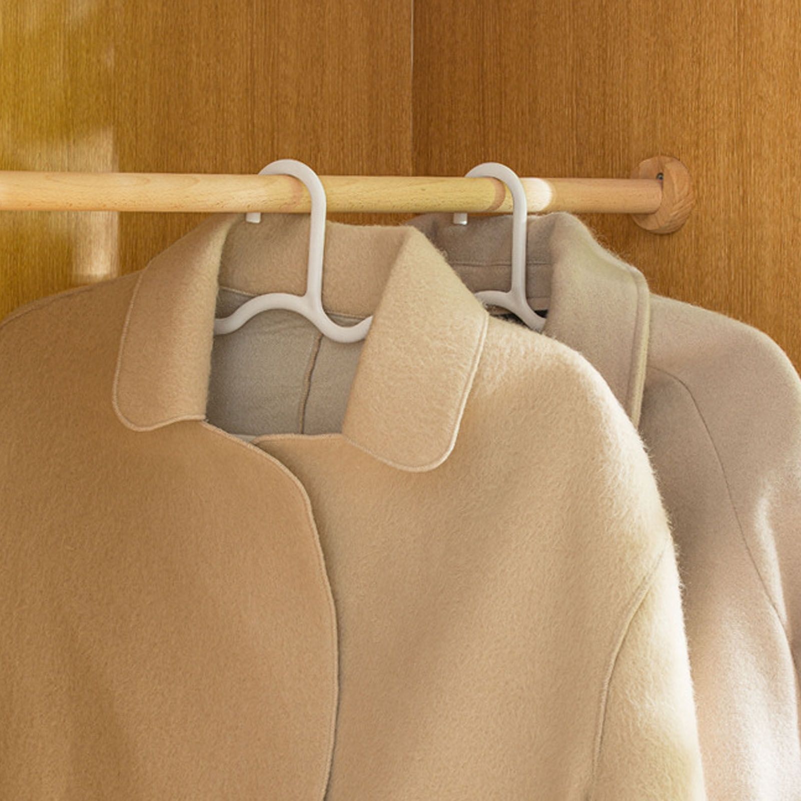 3Pcs Clothing Notched Hanger Non Slip No Marking Household Thickened Garment view 6