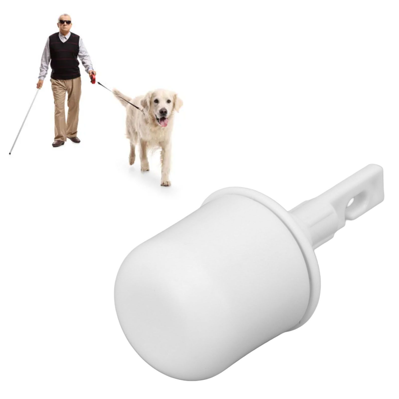 Blind Walking Cane Tip ABS Touchdown Lighting Self Standing Cane Roller Tip view 12