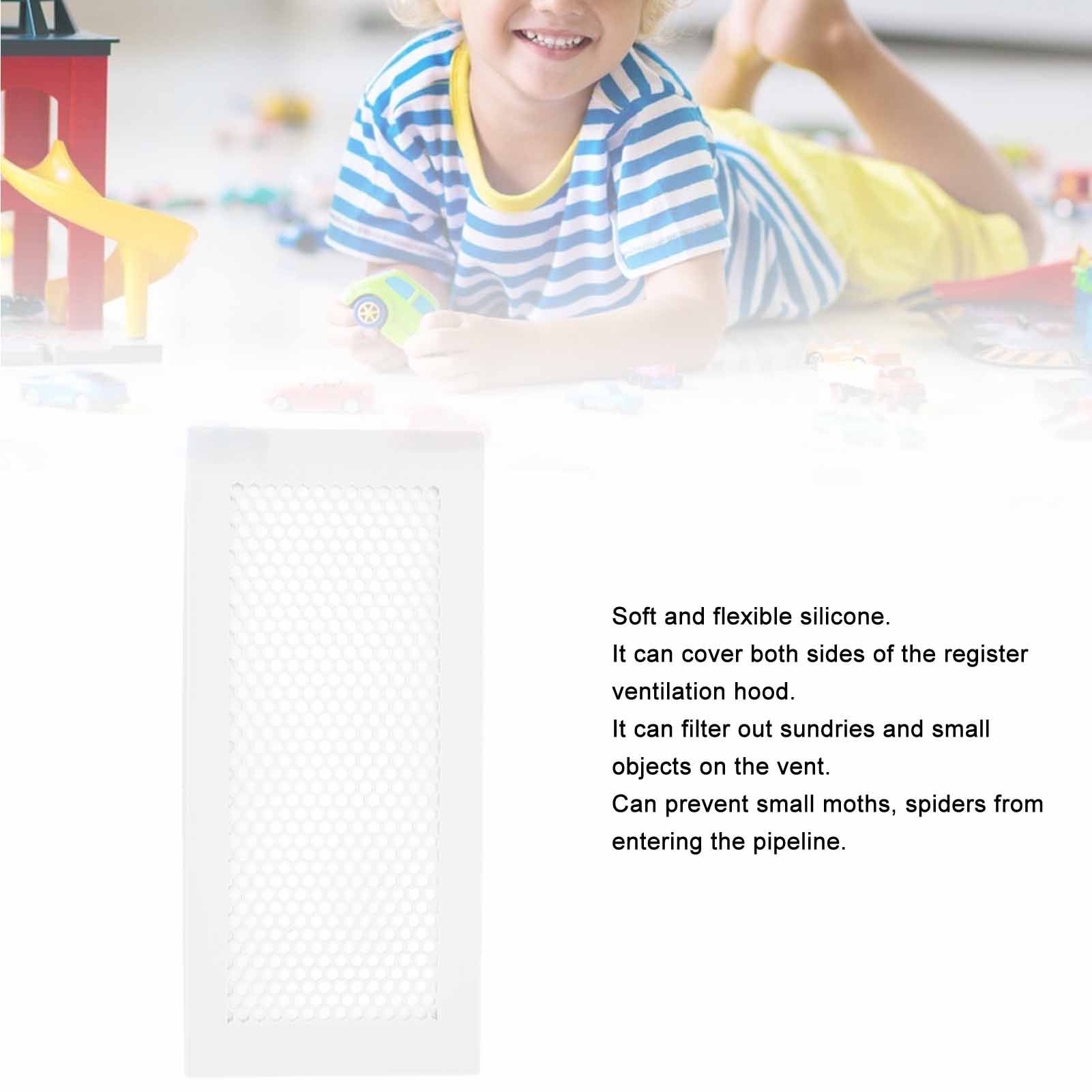 1Pcs Floor Vent Cover Silicone Drain Cover Good Filtering Protection for Home view 15