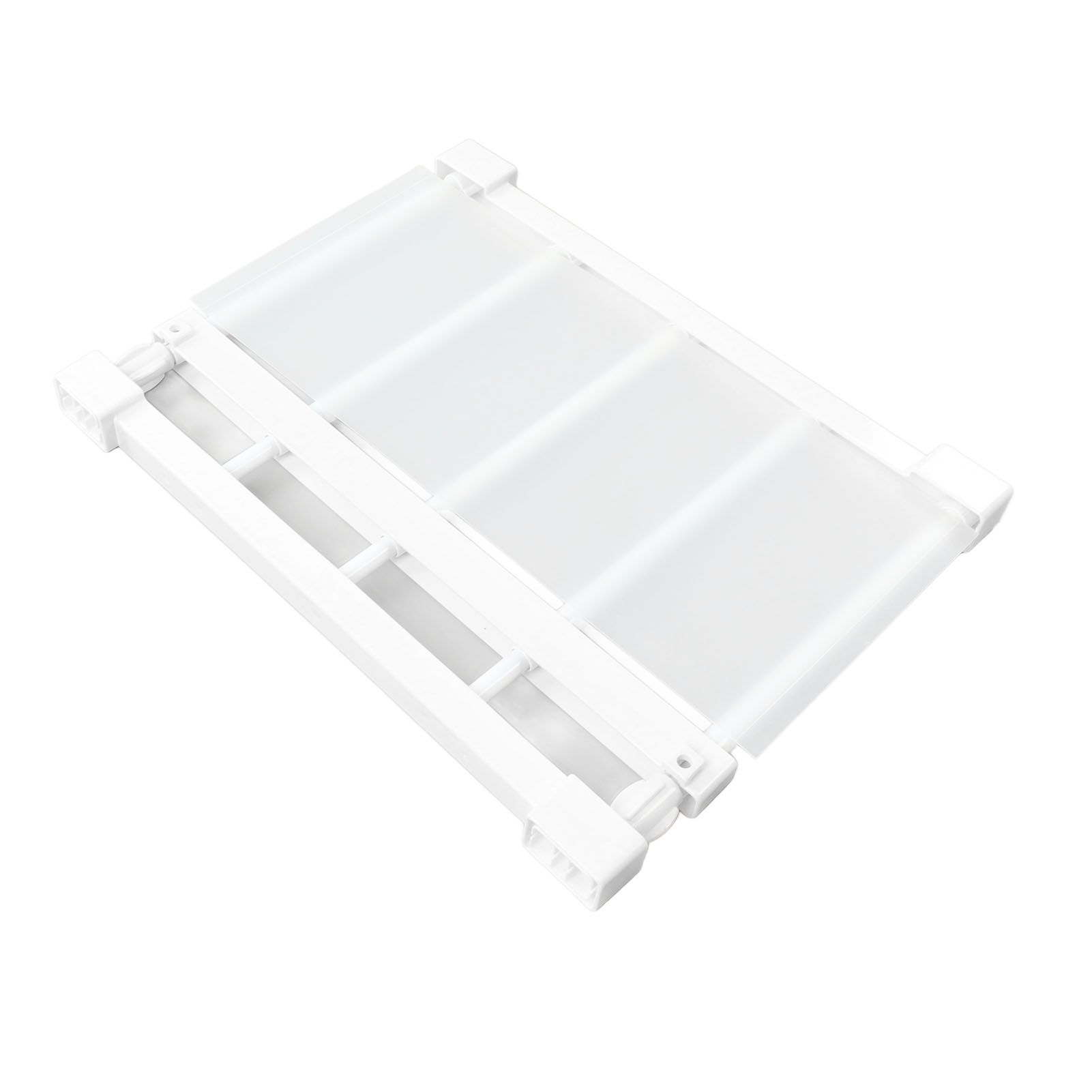 Tension Rod Shelf 14.2 Inch Width Nail Free Expandable Storage Rack for view 5