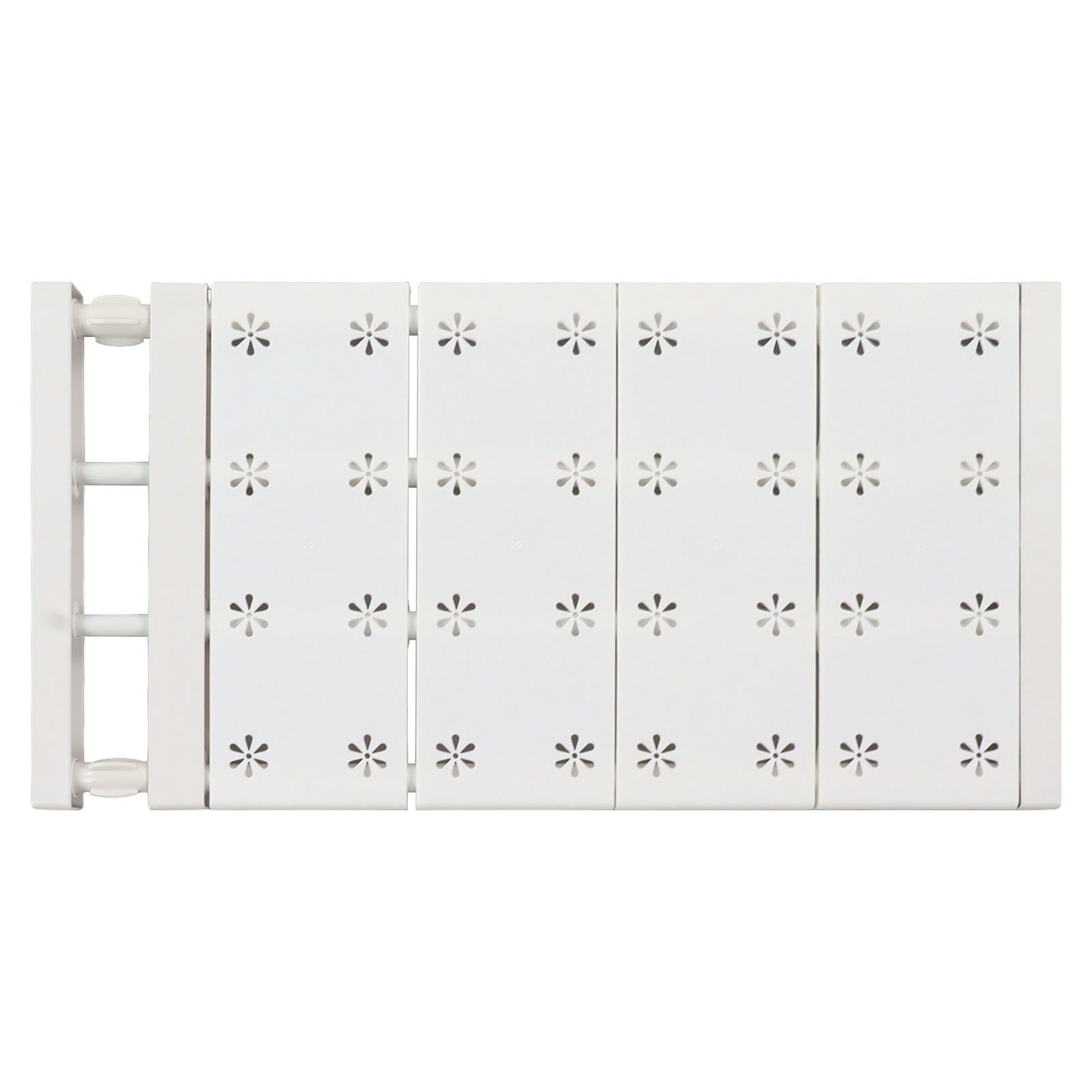 Wardrobe Partition Board Storage Extendable Rod Space Saving Layered Partition view 3