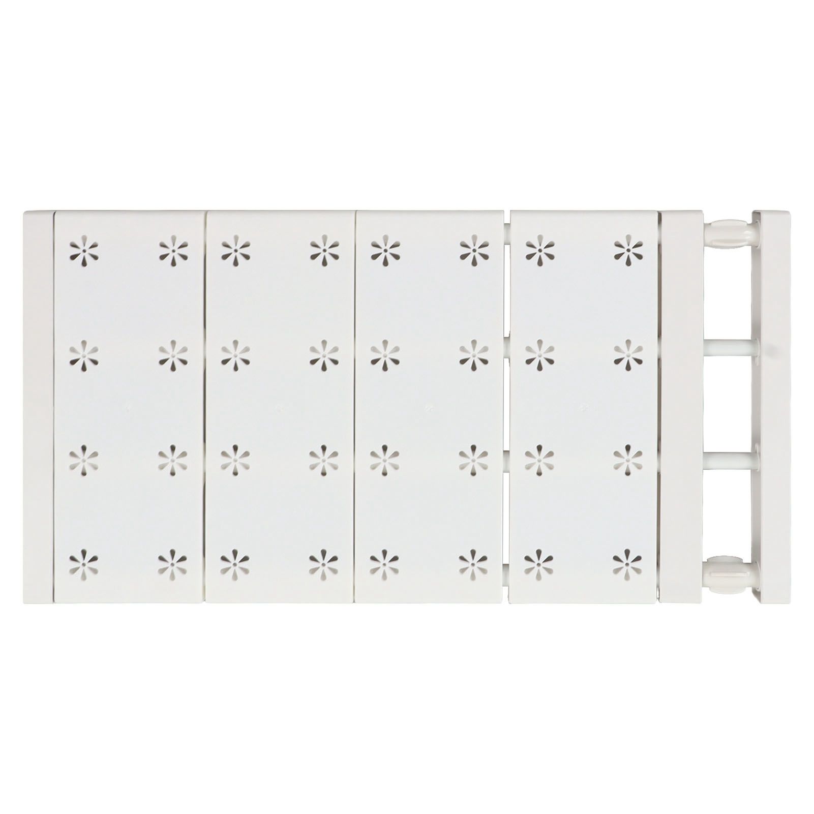 Wardrobe Partition Board Storage Extendable Rod Space Saving Layered Partition view 4