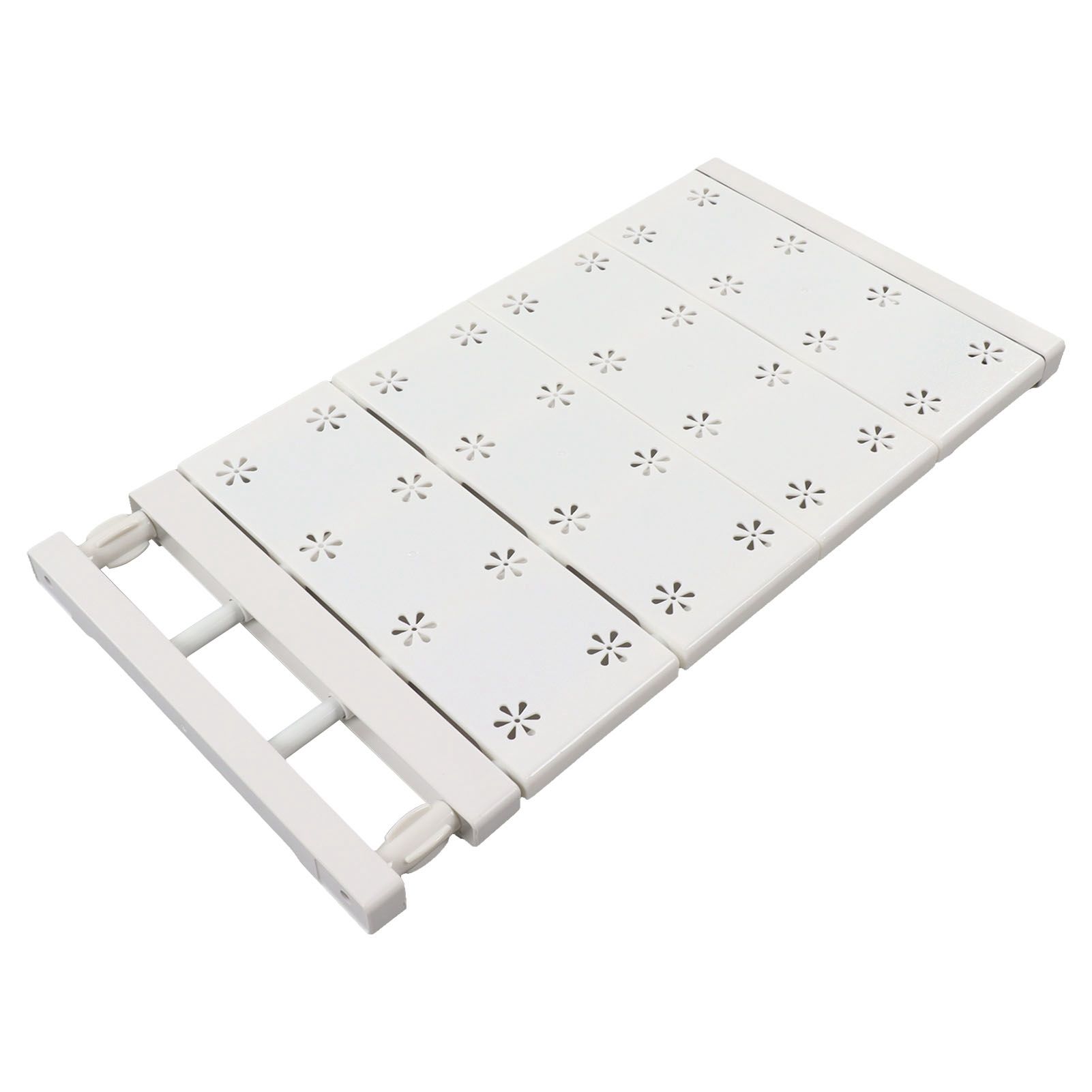 Wardrobe Partition Board Storage Extendable Rod Space Saving Layered Partition view 5