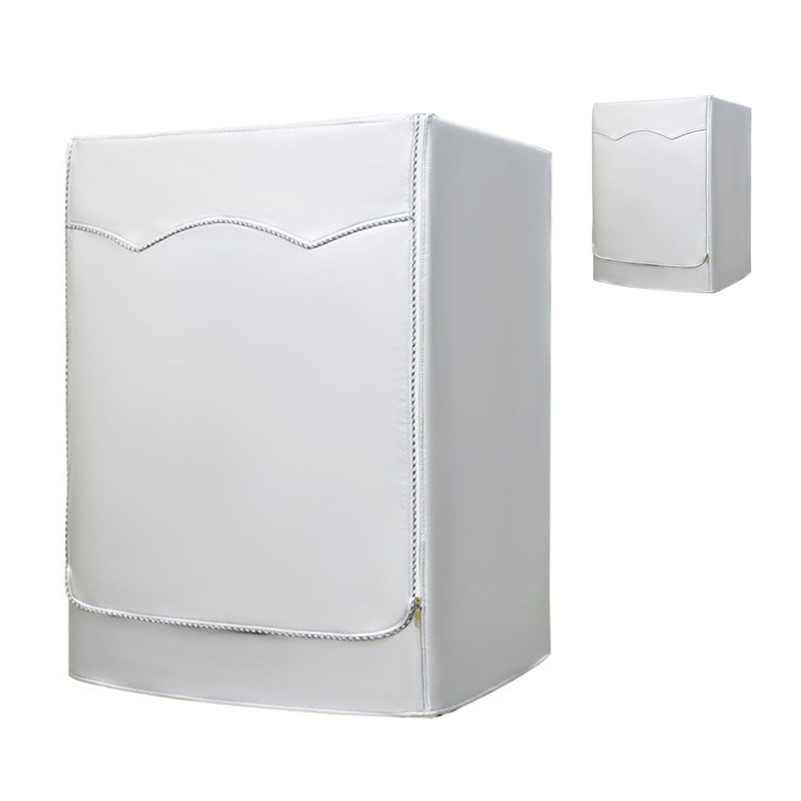 Washing Machine Cover Waterproof Dustproof Sunscreen for Fully Automatic view 4