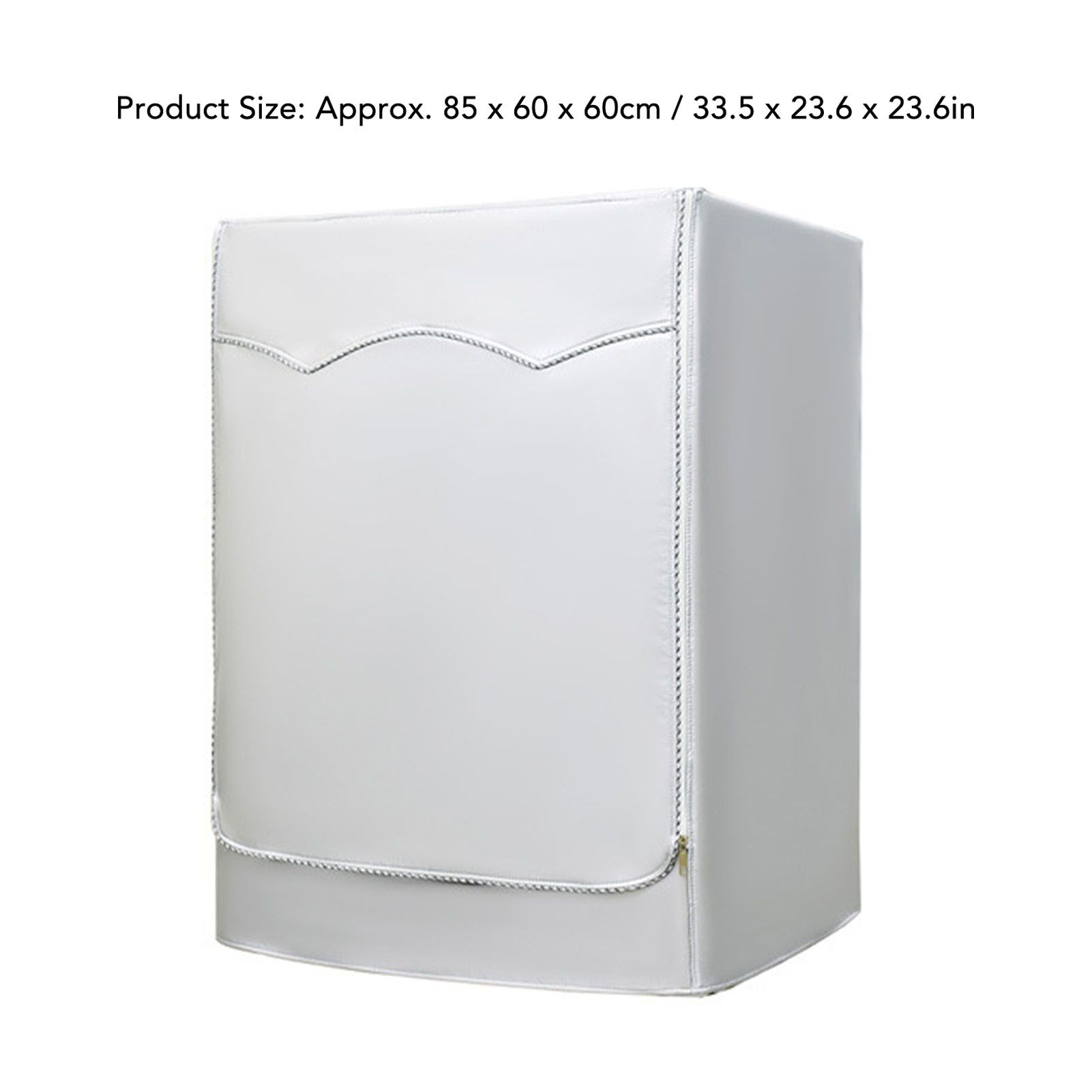 Washing Machine Cover Waterproof Dustproof Sunscreen for Fully Automatic view 13