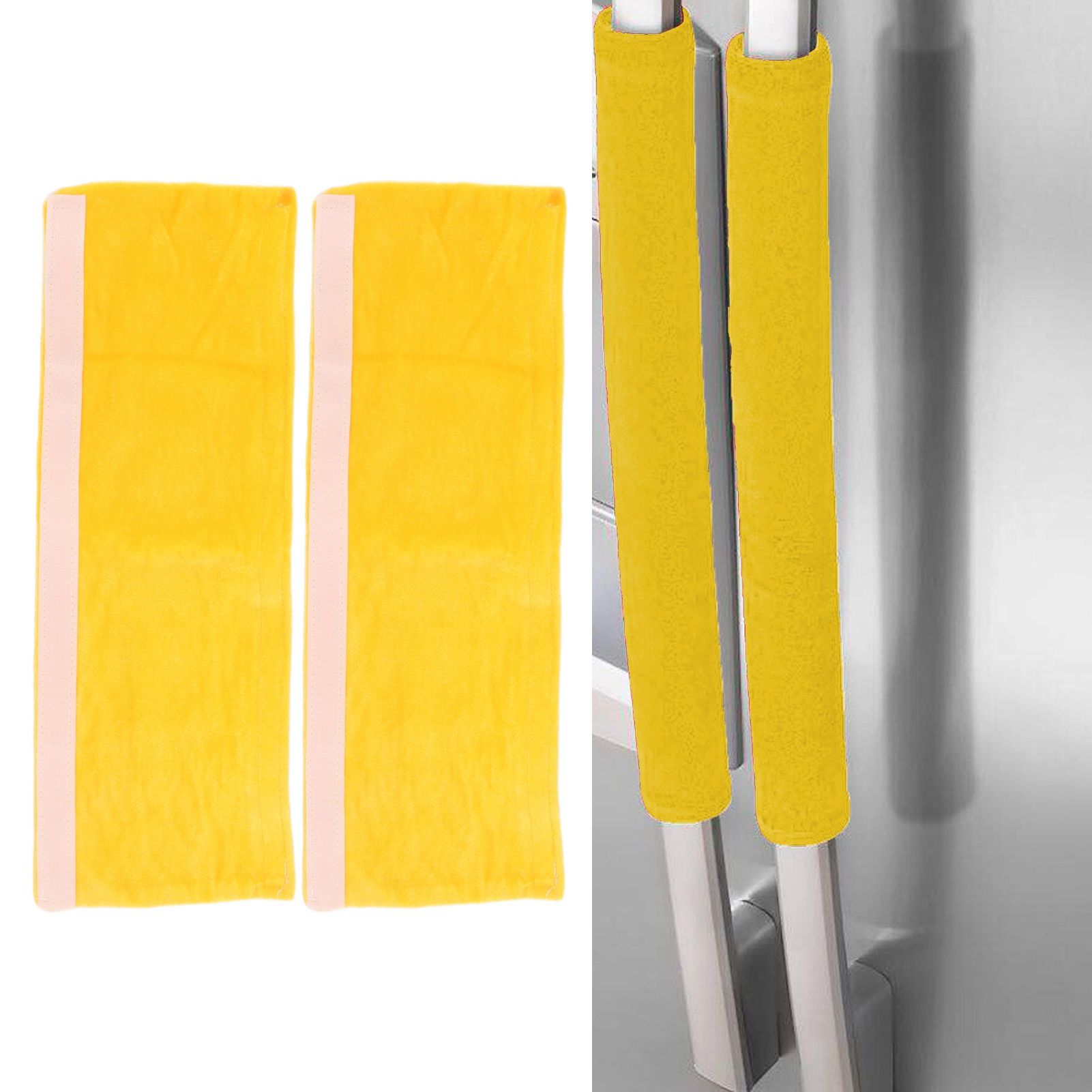 2pcs Refrigerator Door Handle Covers Soft Dustproof Refrigerator Handle Gloves view 11