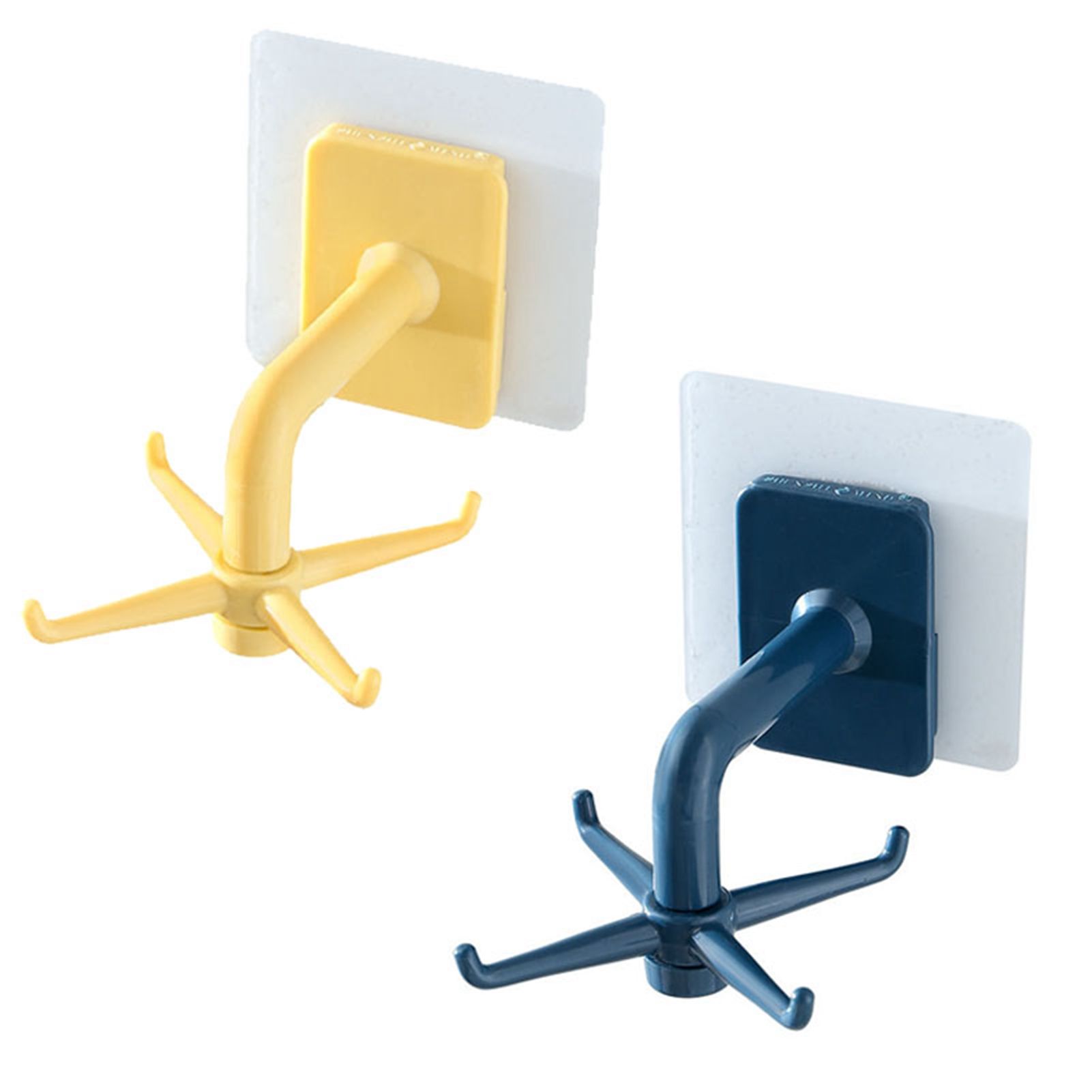 Hanging Utensil Holder Hooks 4 Claws 360° Rotatable Moisture Proof Strong view 4