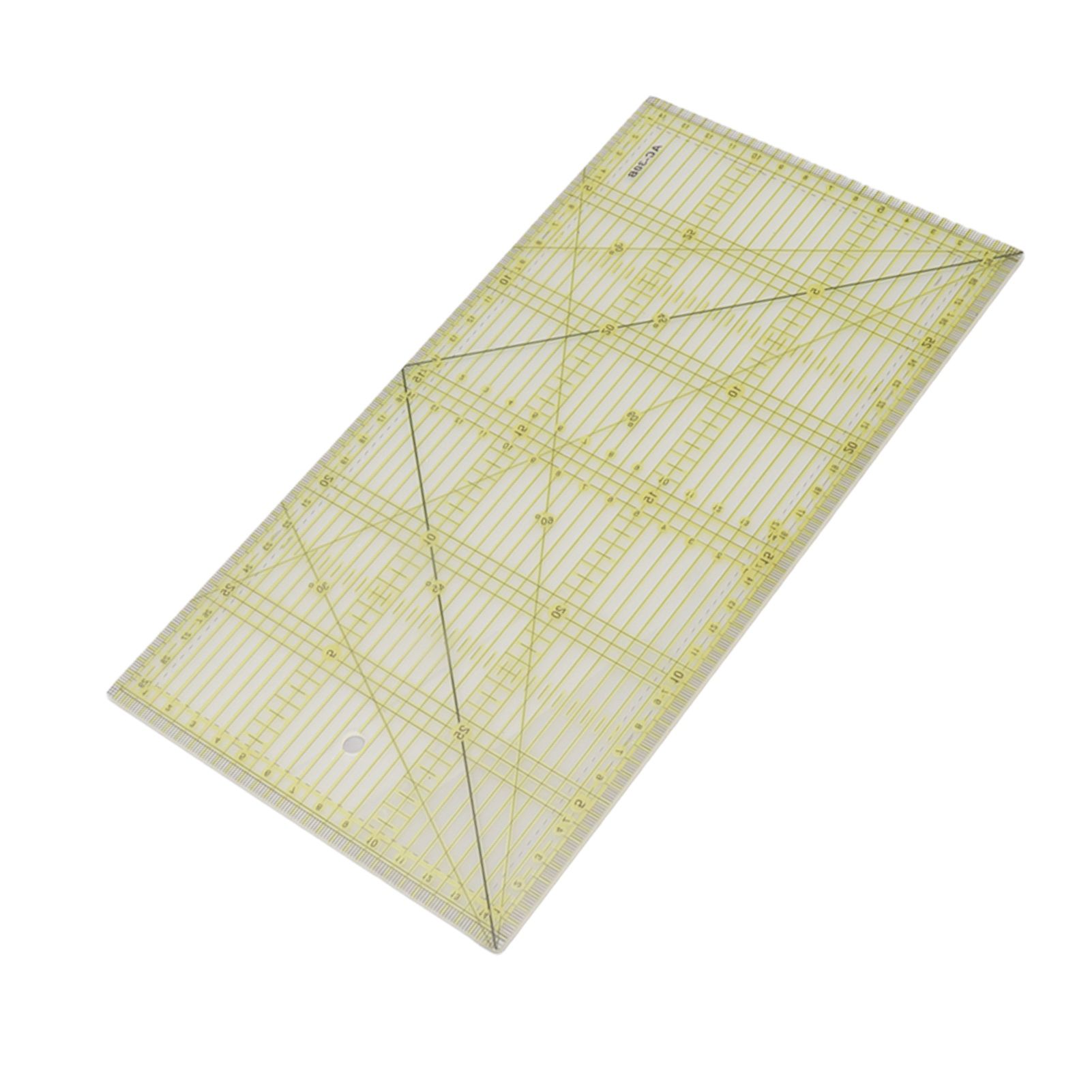 Acrylic Quilt Ruler DIY Precise Scale Transparent Quilting Ruler for Sewing view 6