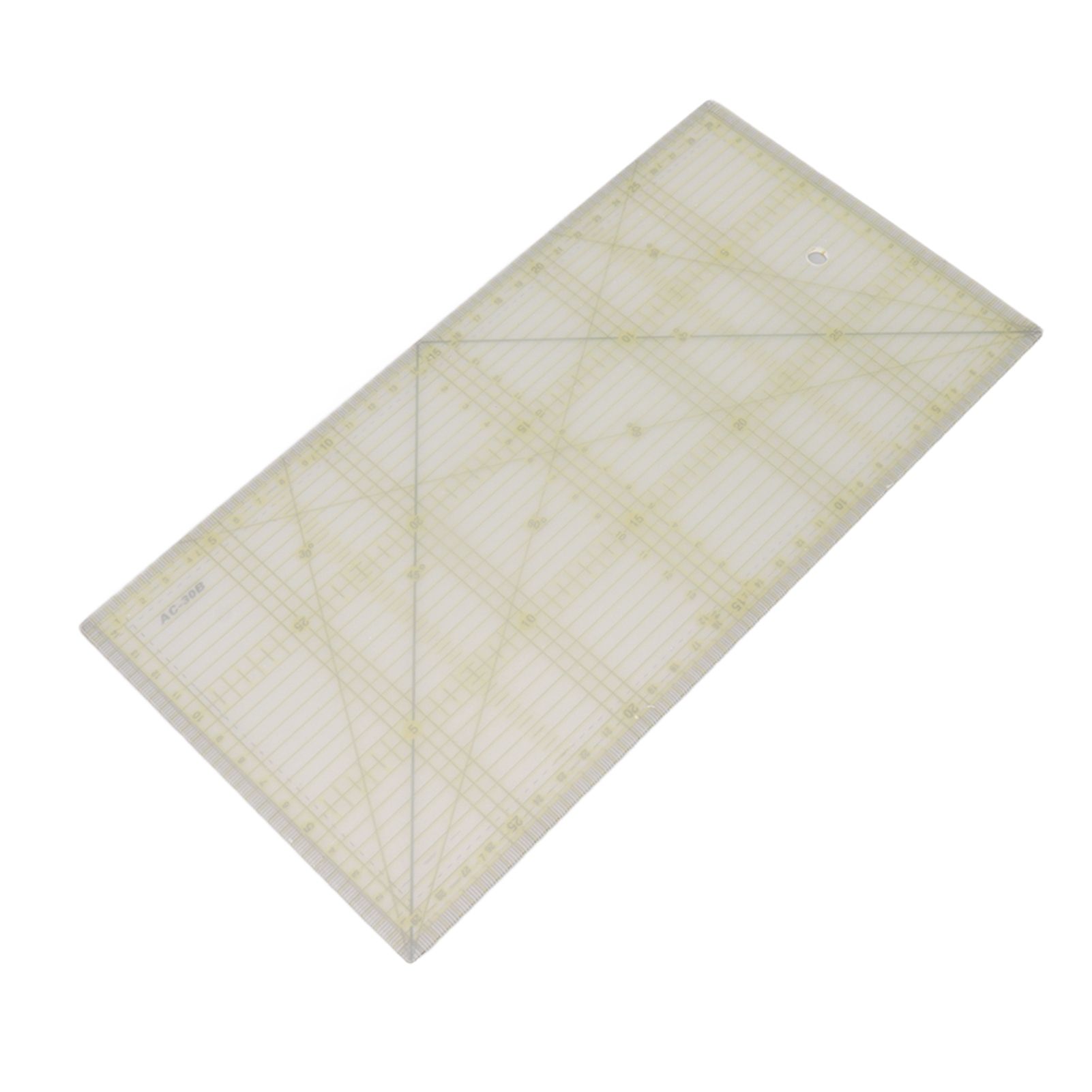 Acrylic Quilt Ruler DIY Precise Scale Transparent Quilting Ruler for Sewing view 9