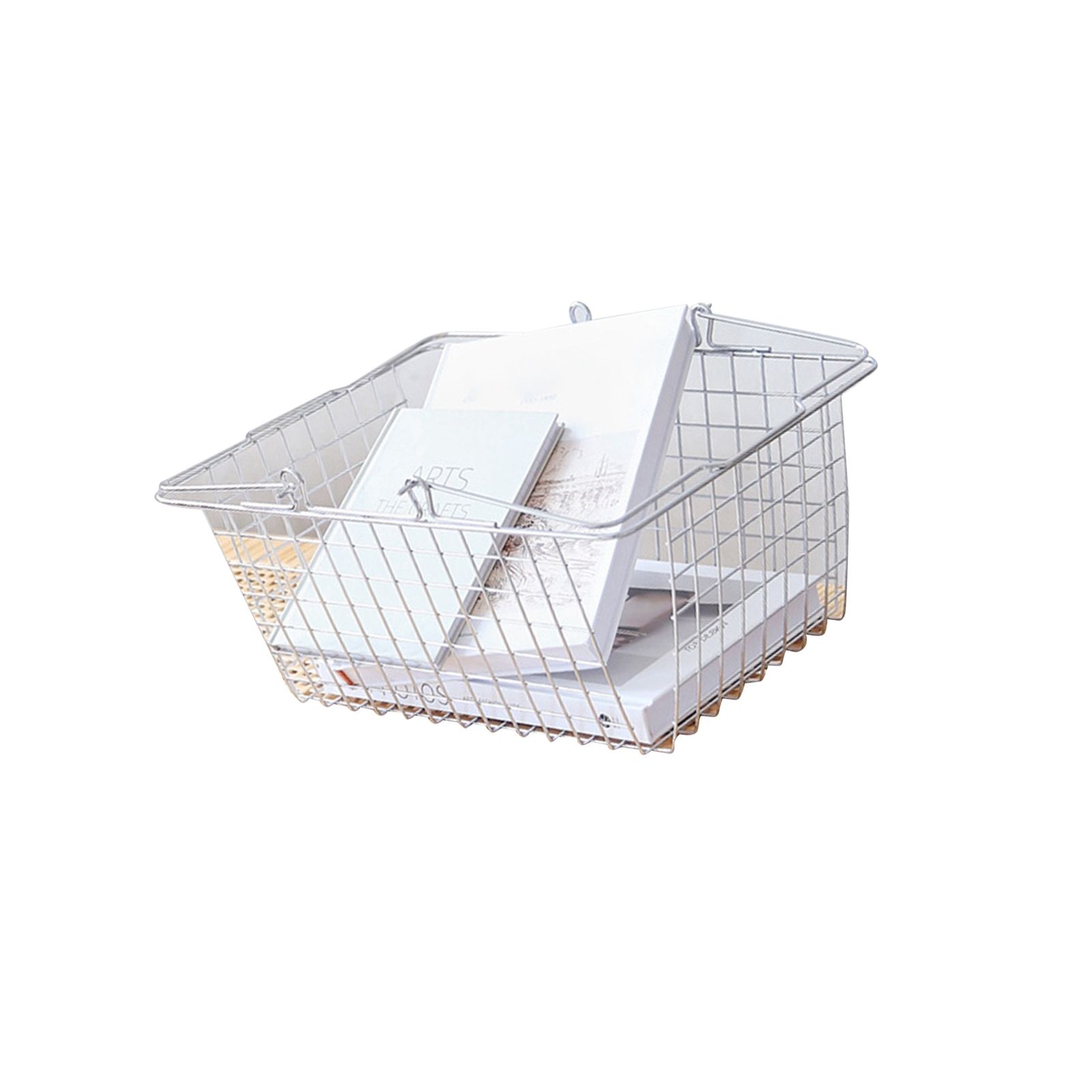 Storage Basket Convenient High Load Bearing Capacity for Bedroom Kitchen view 4