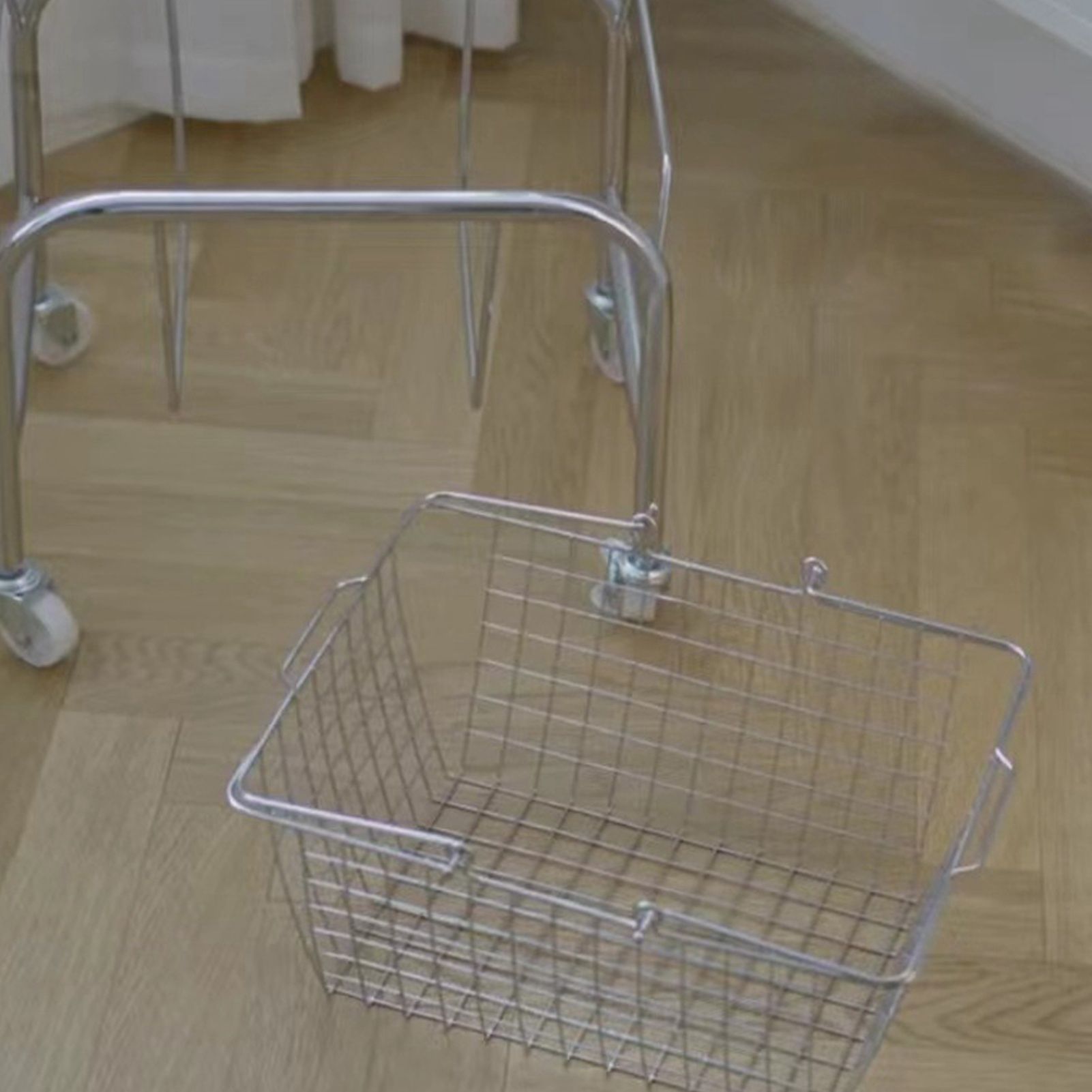 Storage Basket Convenient High Load Bearing Capacity for Bedroom Kitchen view 5